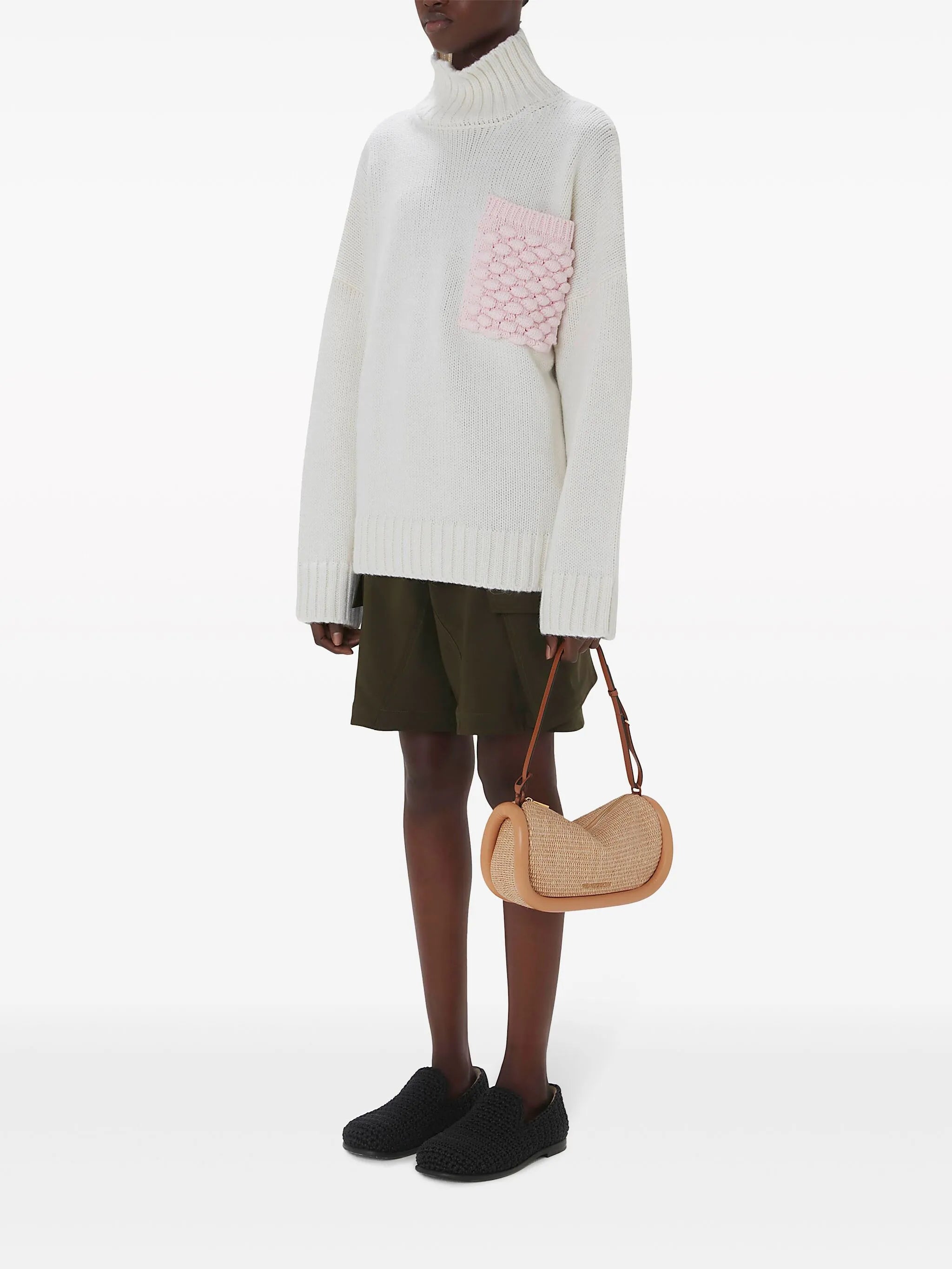 popcorn-patch sweater