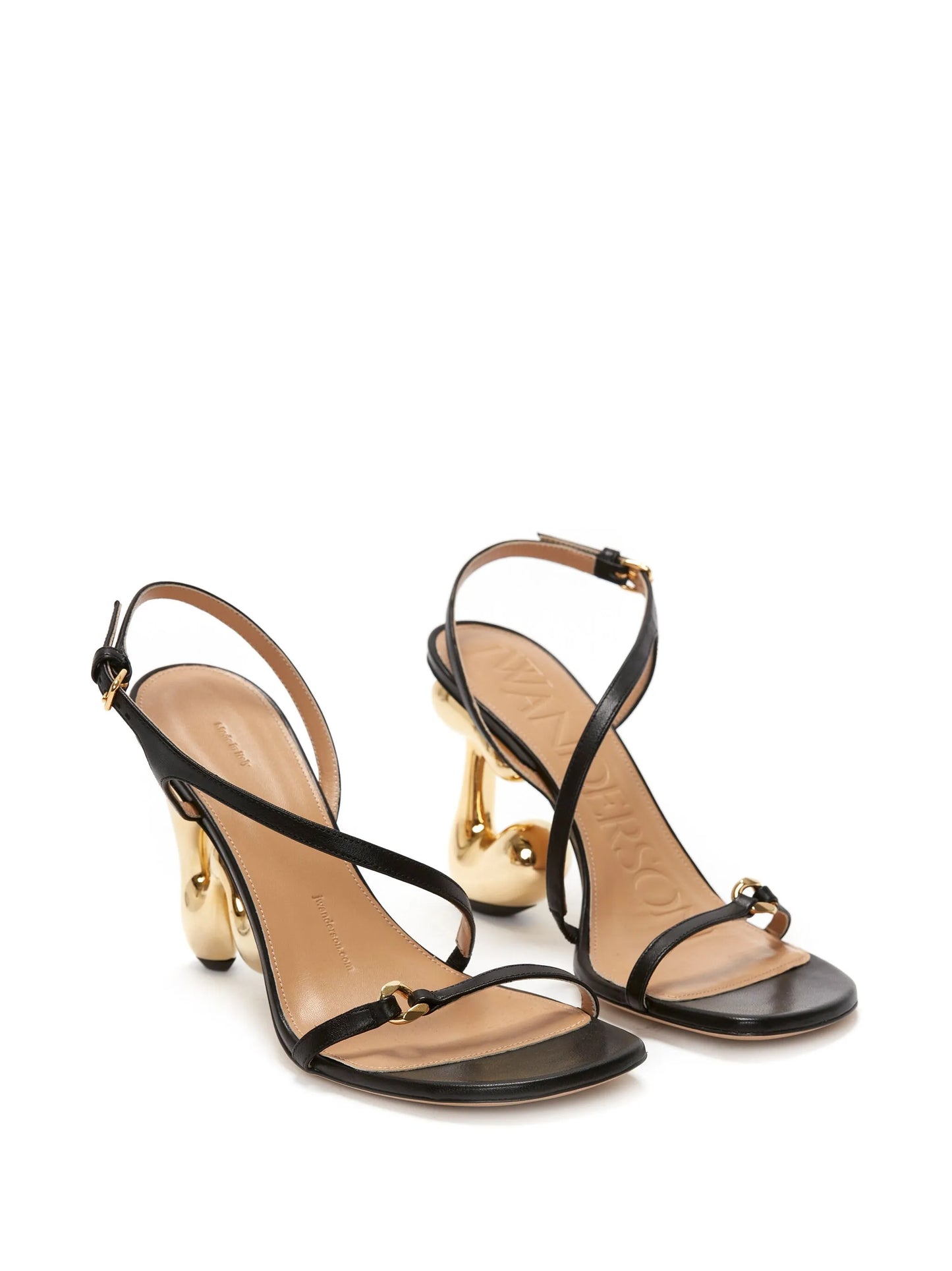 JW Bubble Heel leather sandals