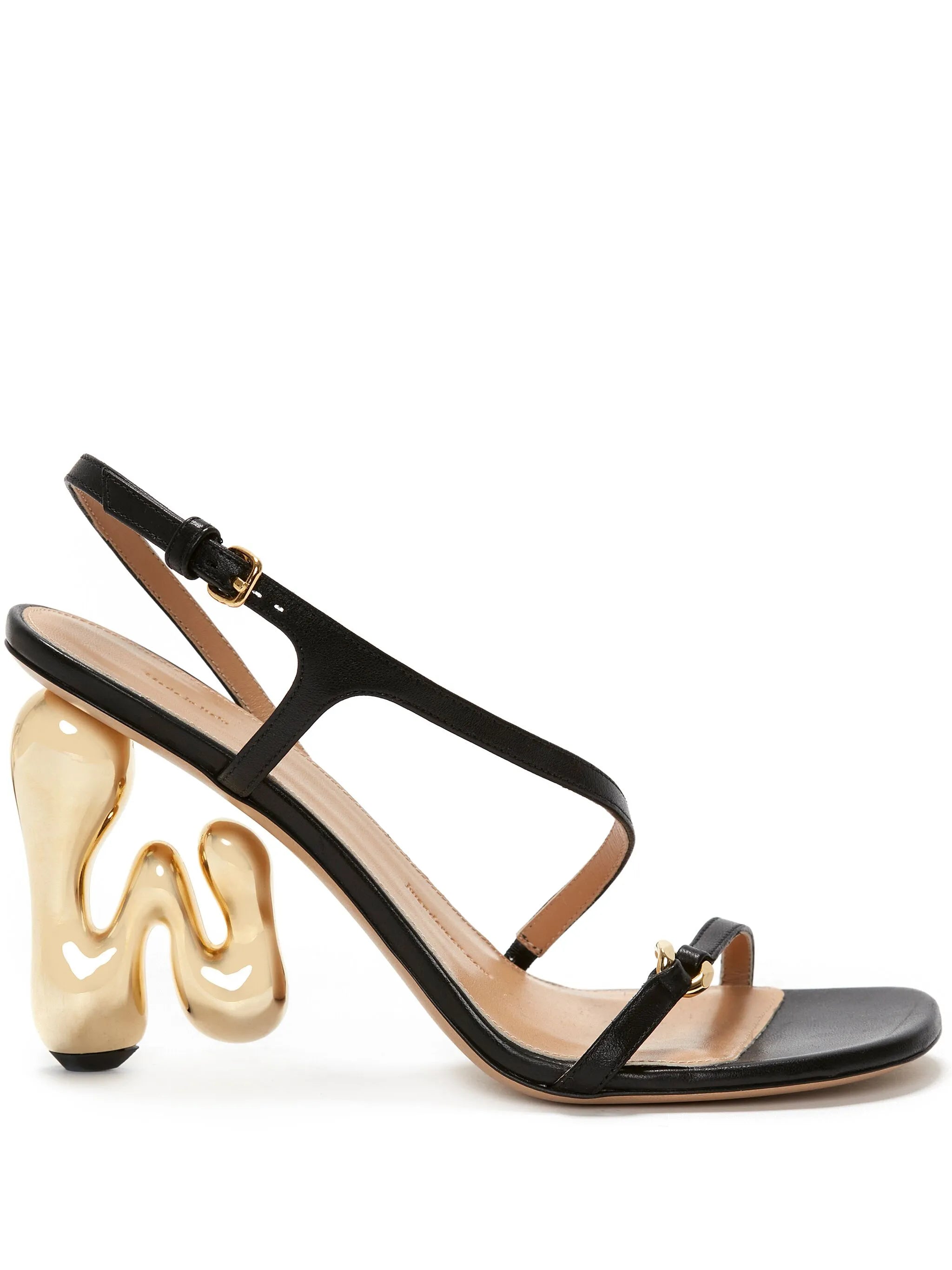 JW Bubble Heel leather sandals
