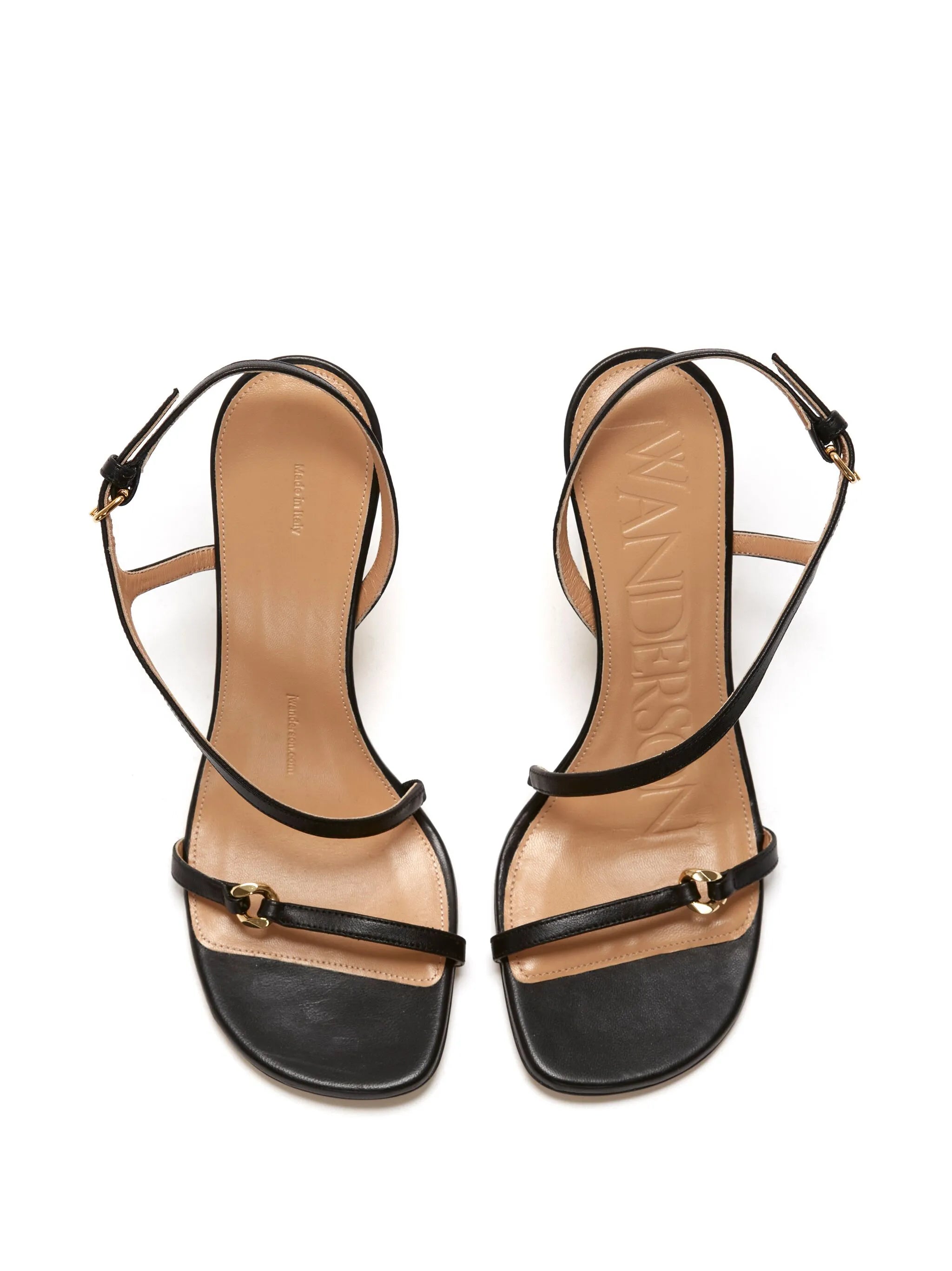 JW Bubble Heel leather sandals