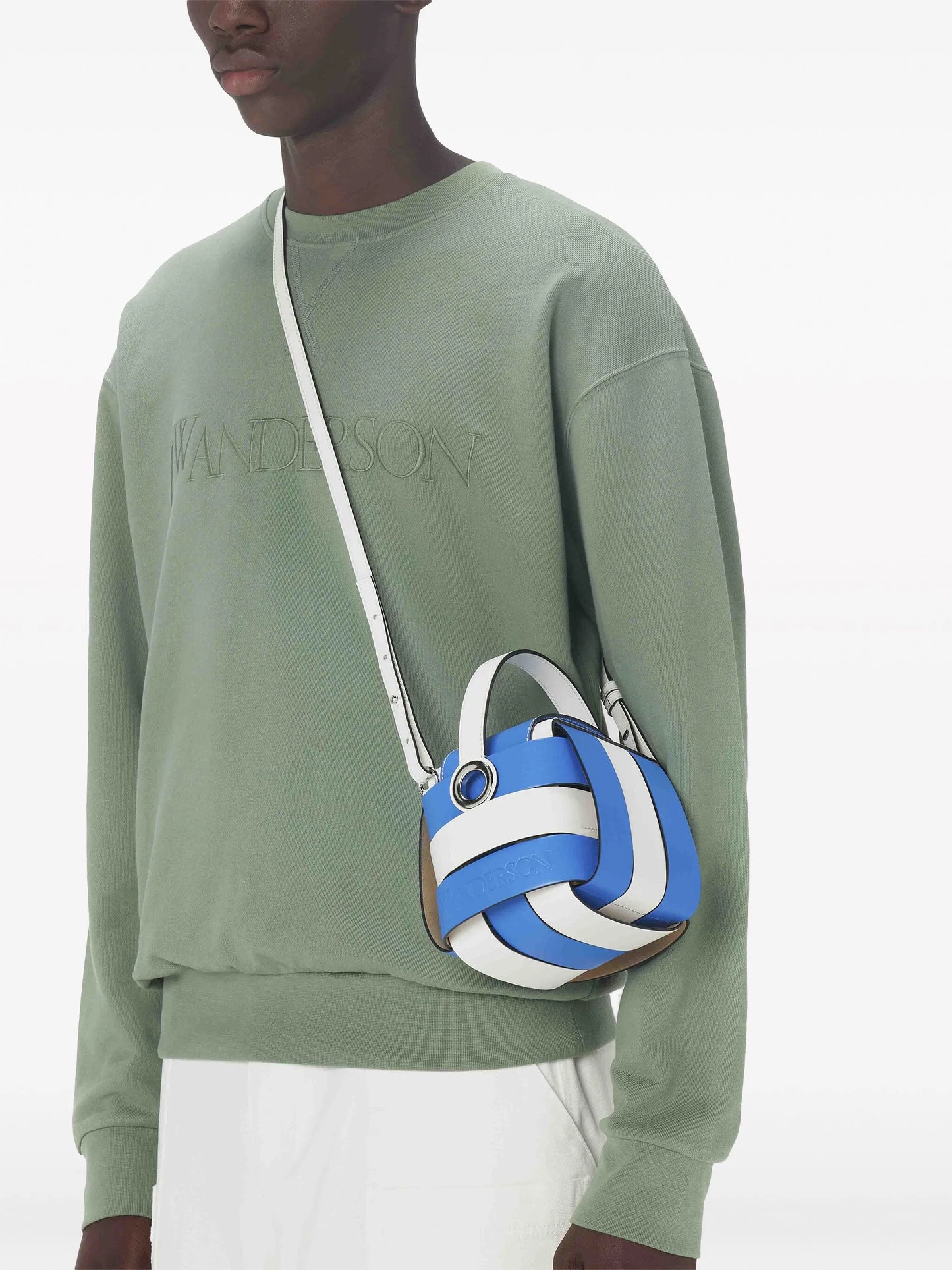 logo-embroidered cotton sweatshirt