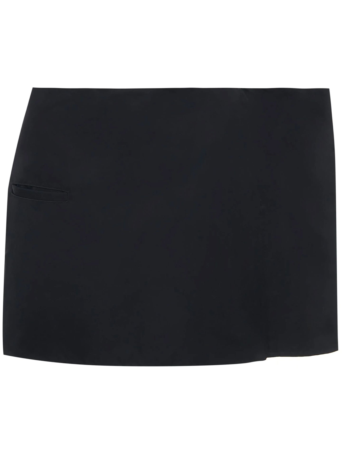 side-panel mid-rise miniskirt