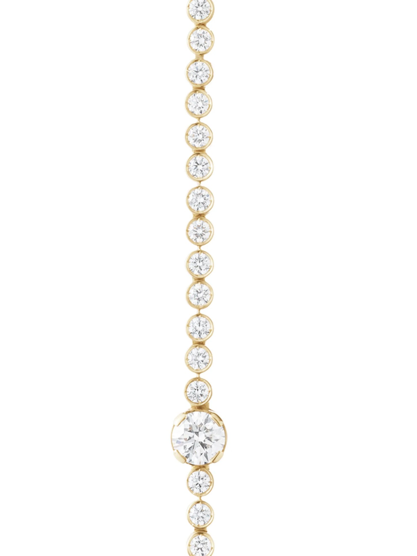 18kt recycled yellow gold Ciel De Diamant diamond earrings