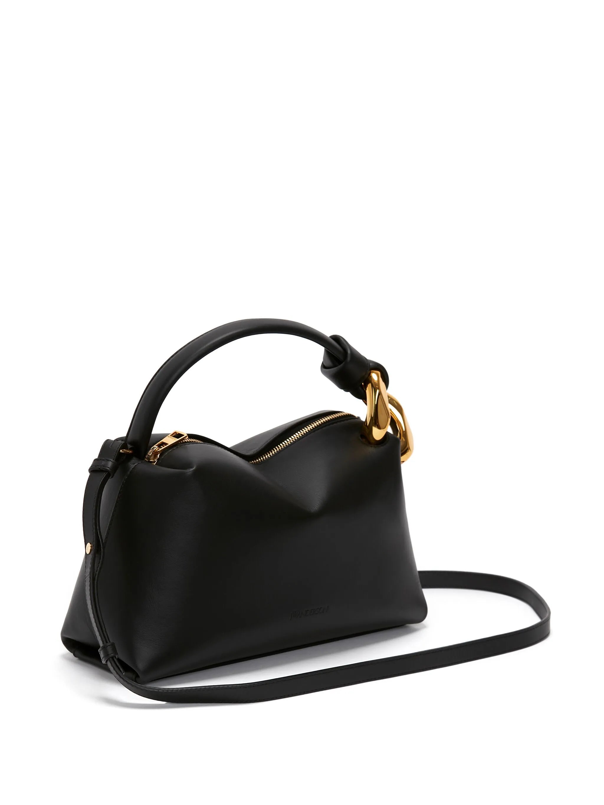 small Corner leather tote bag