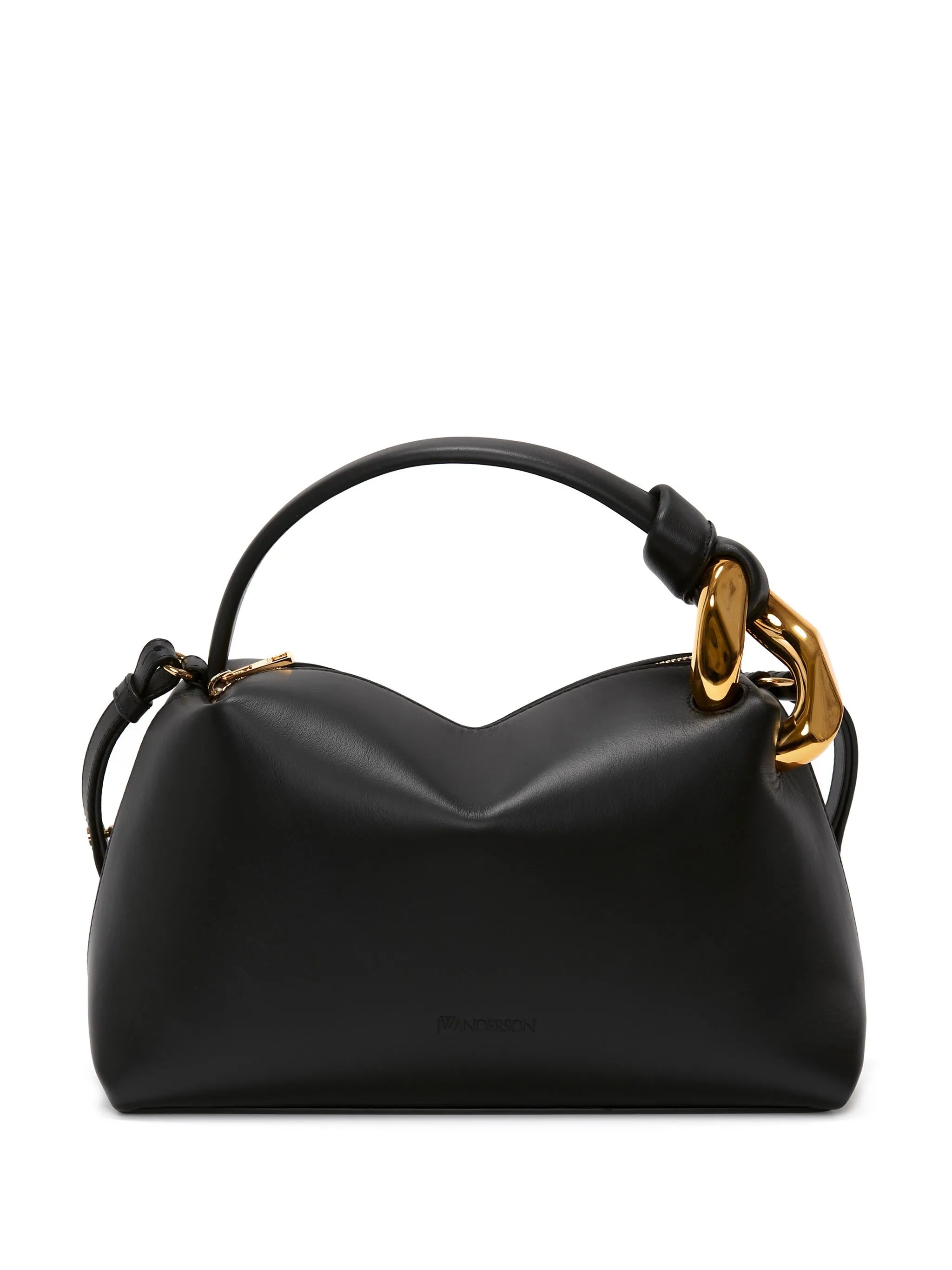 small Corner leather tote bag