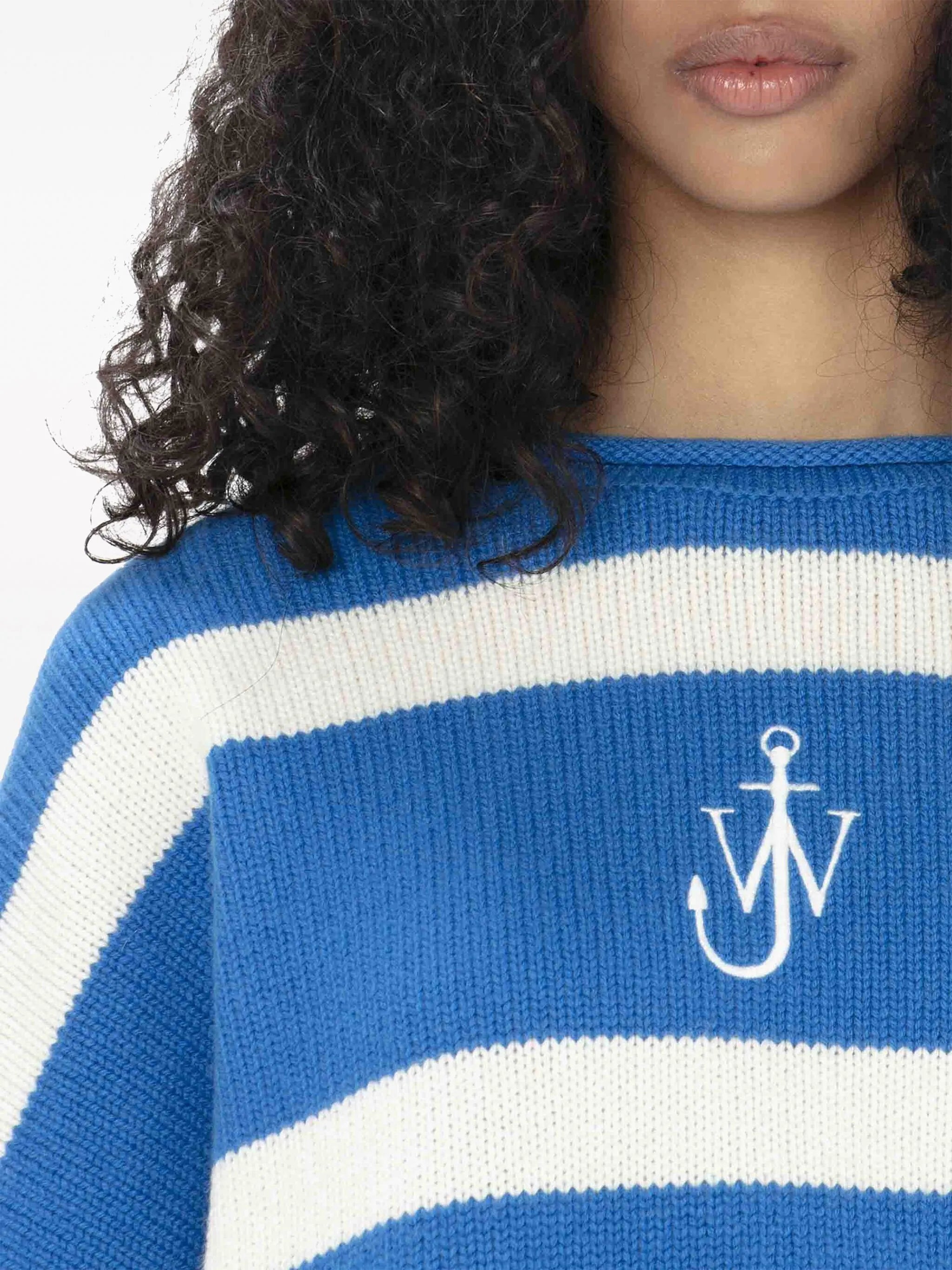 striped cropped jumper