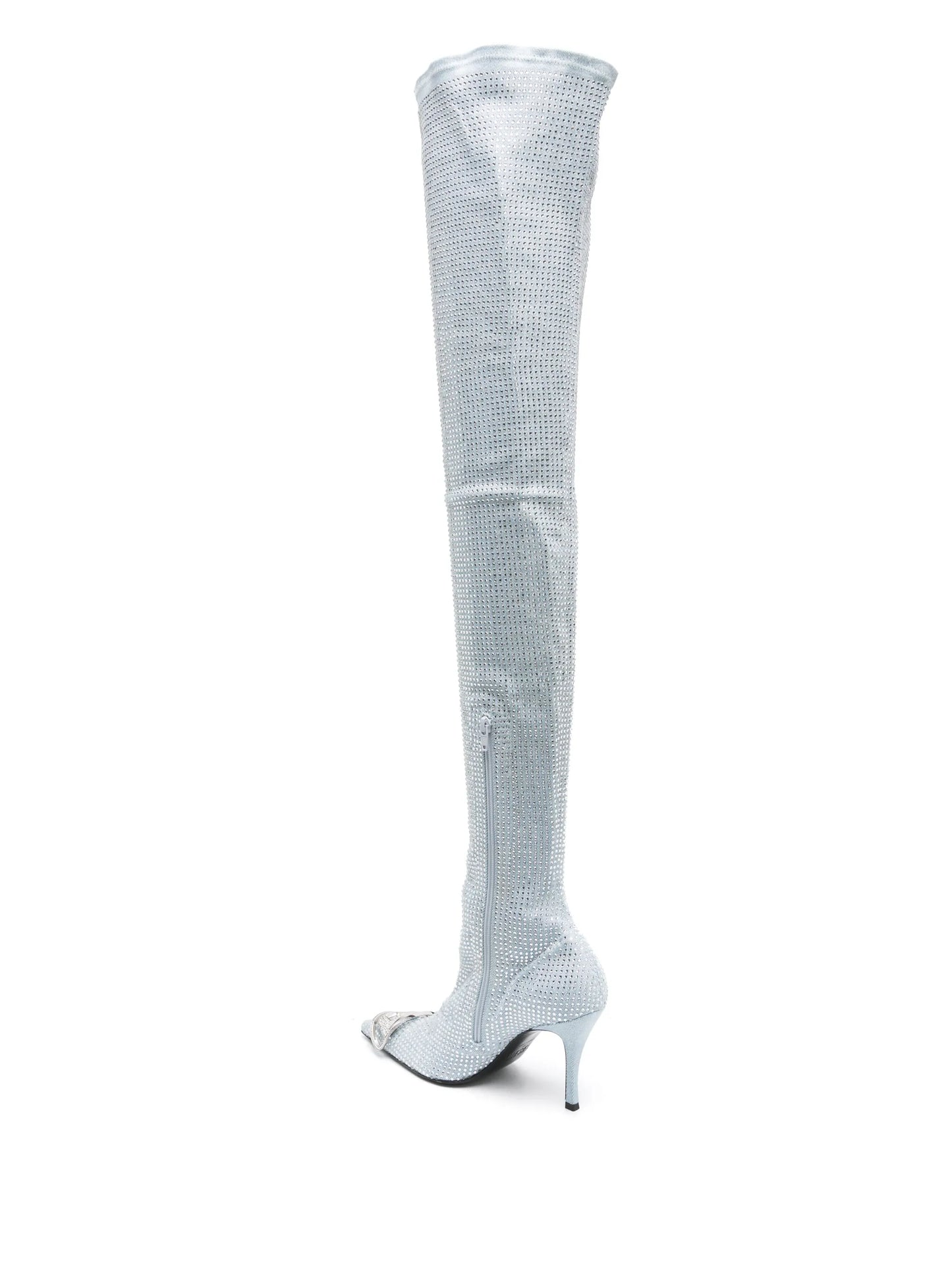 D-Venus Tbt 90mm rhinestone-embellished boots