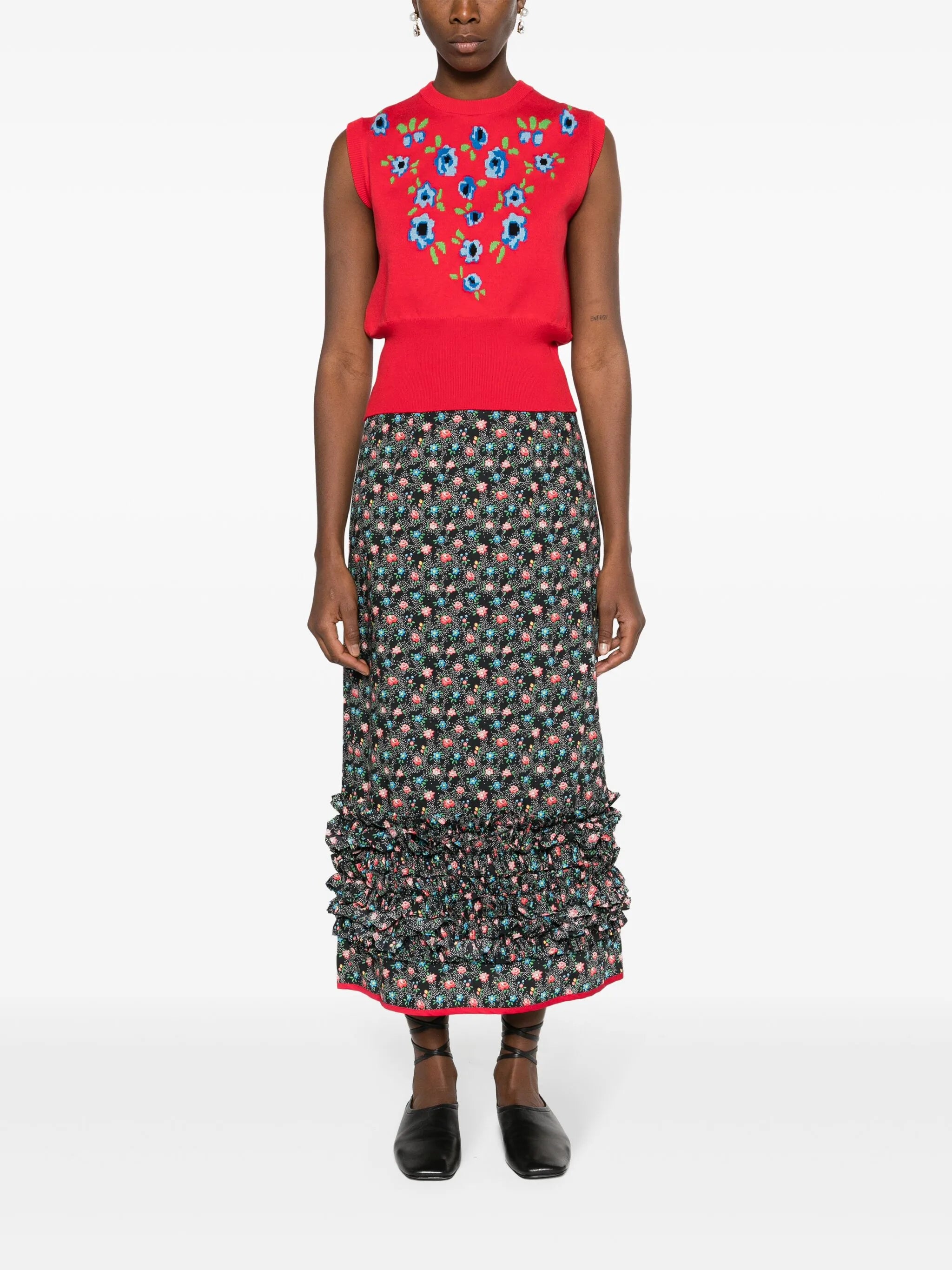 Molly Goddard Rosie cotton vest