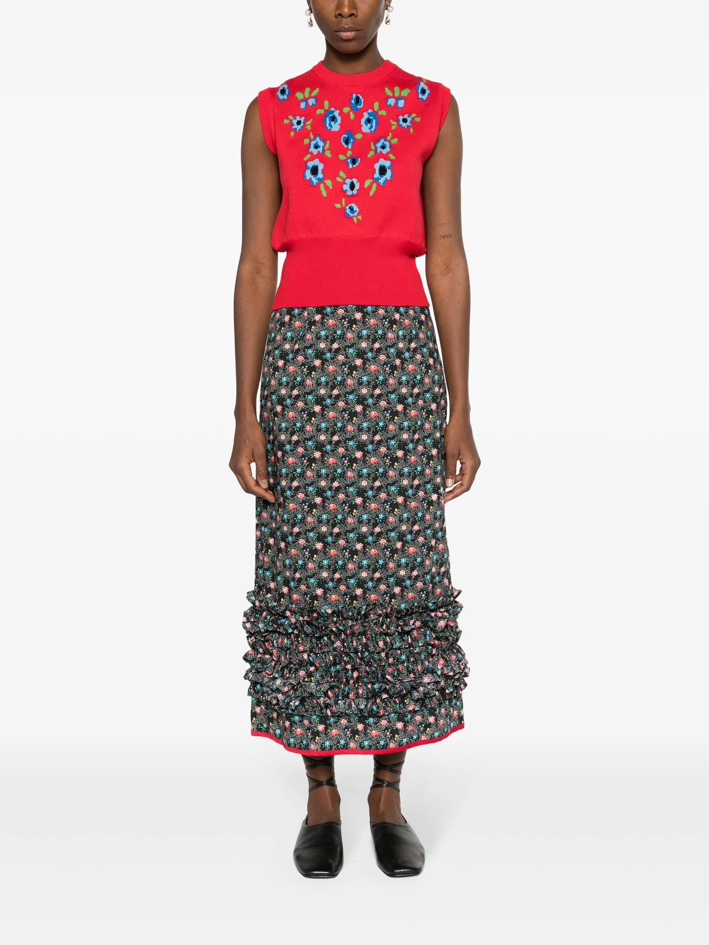 Molly Goddard Rosie cotton vest