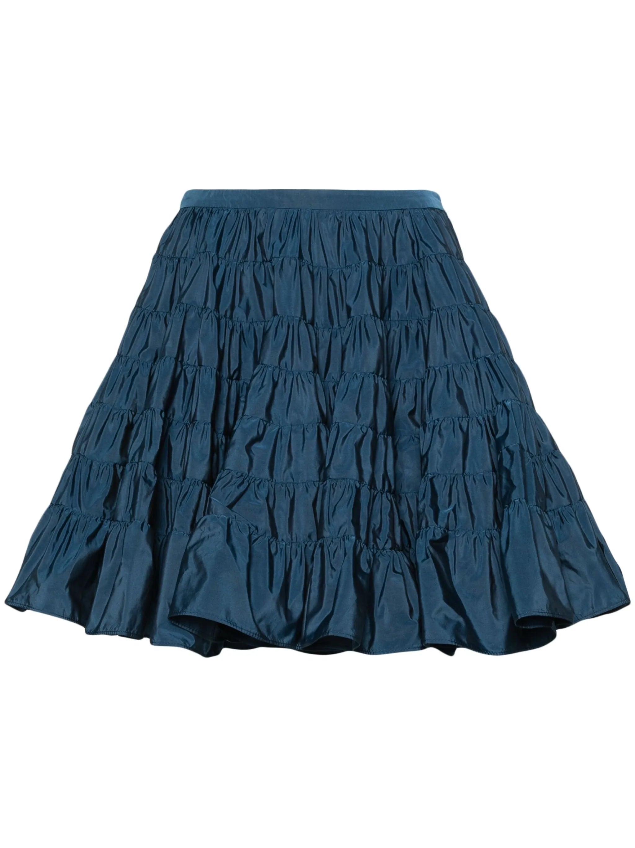 Mattia smocked miniskirt
