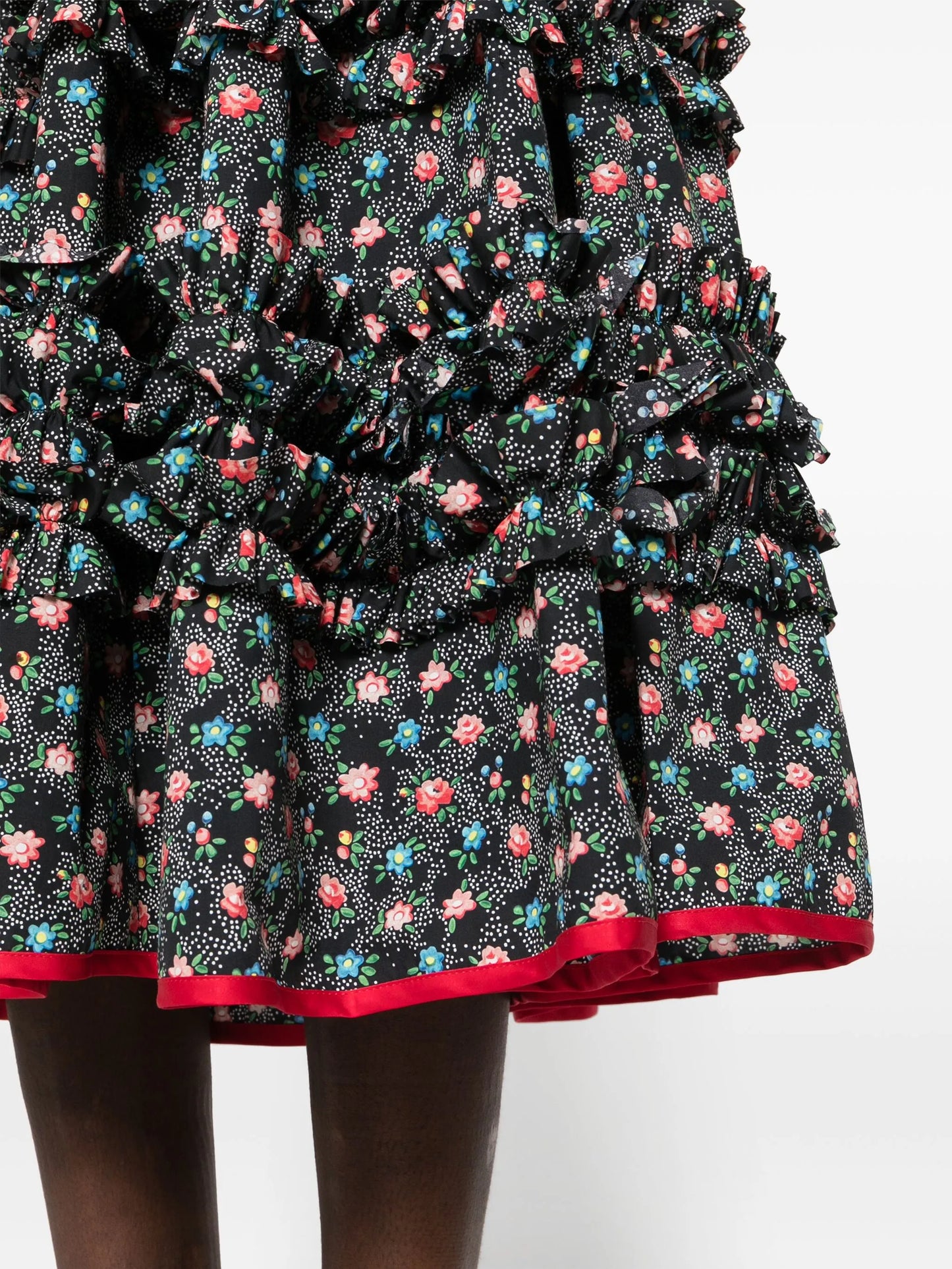 Ruby floral-print midi dress