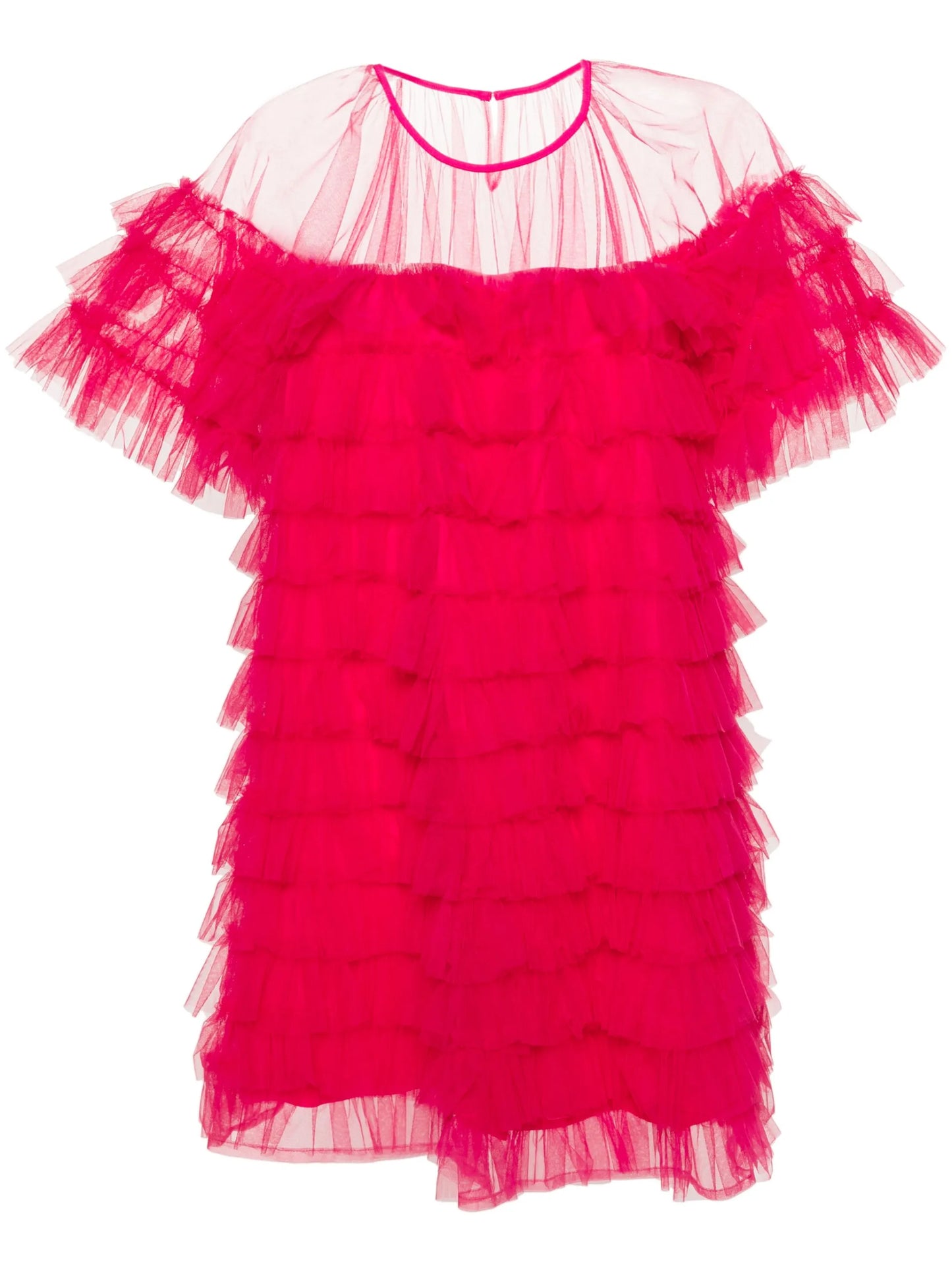 Roberta ruffled midi dress