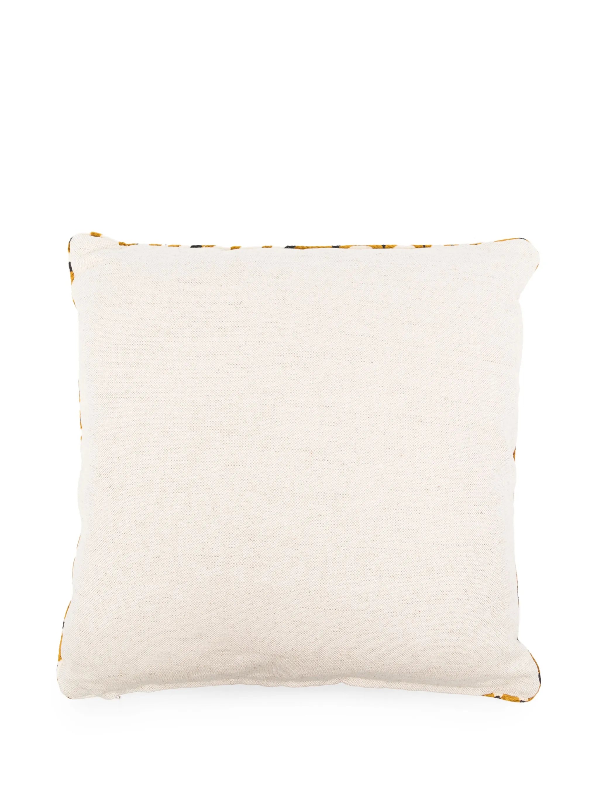 x Pierre Frey Les Ecailles patterned-jacquard cushion