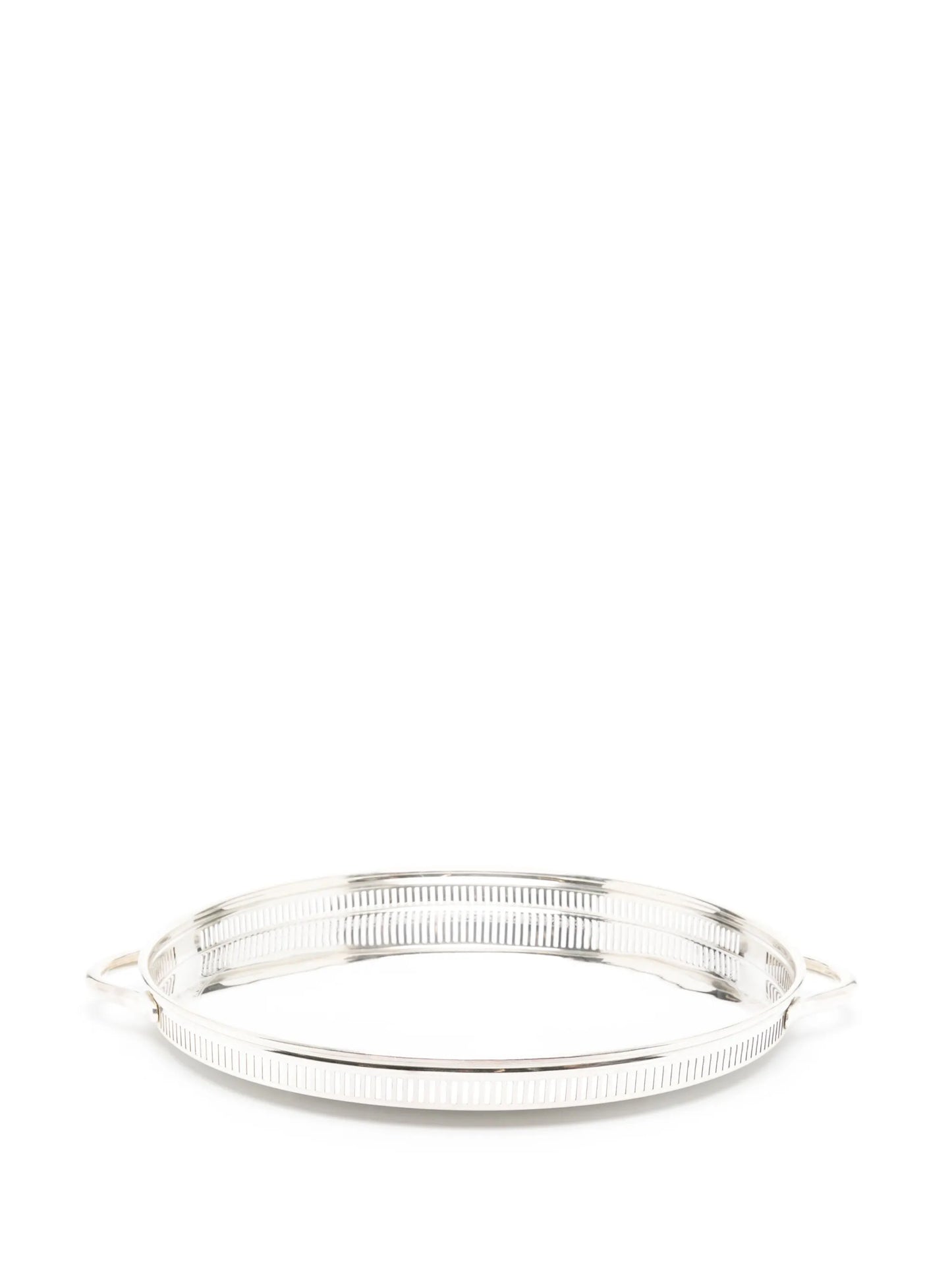 Rochester engraved silver tray