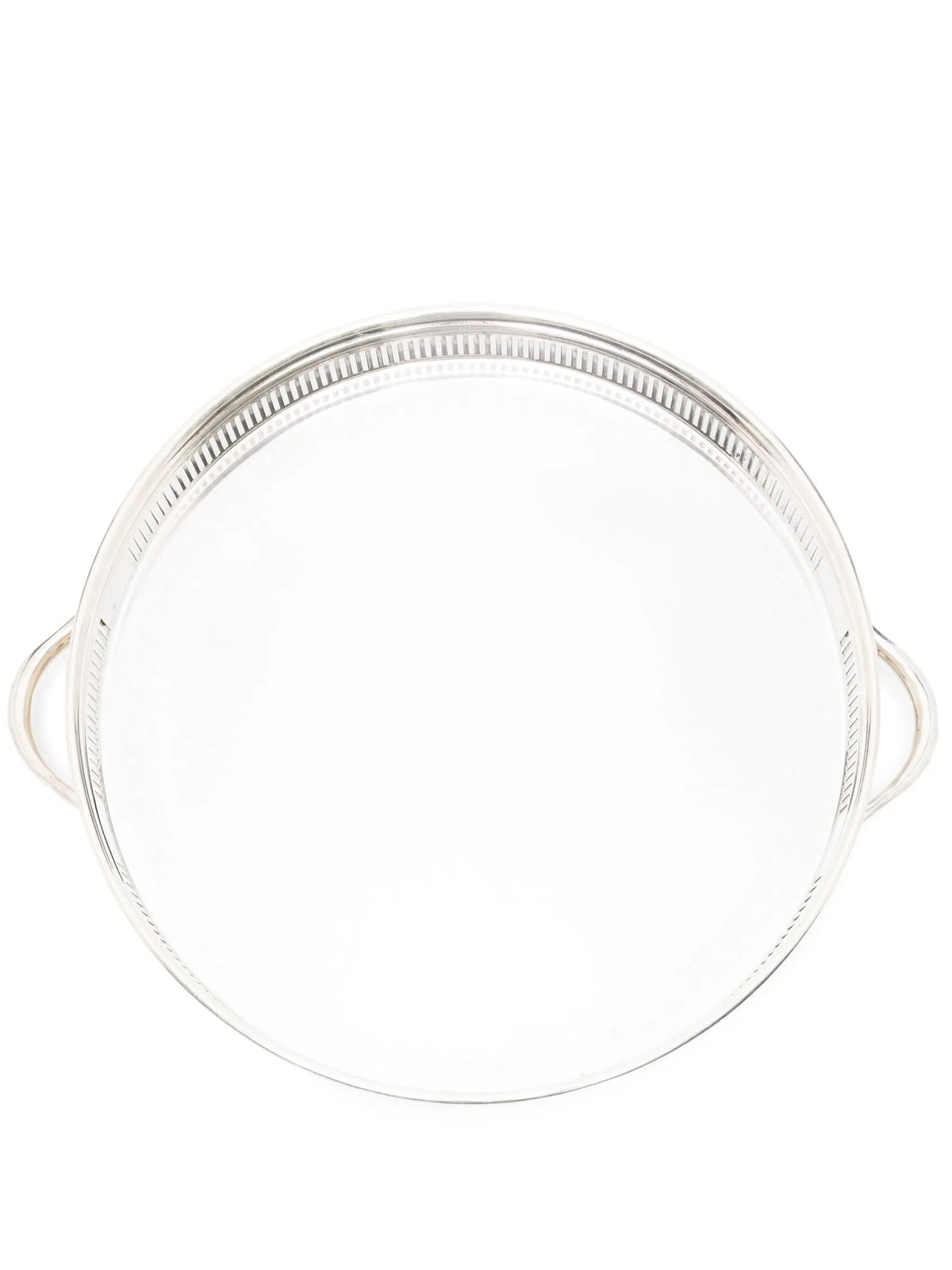 Rochester engraved silver tray