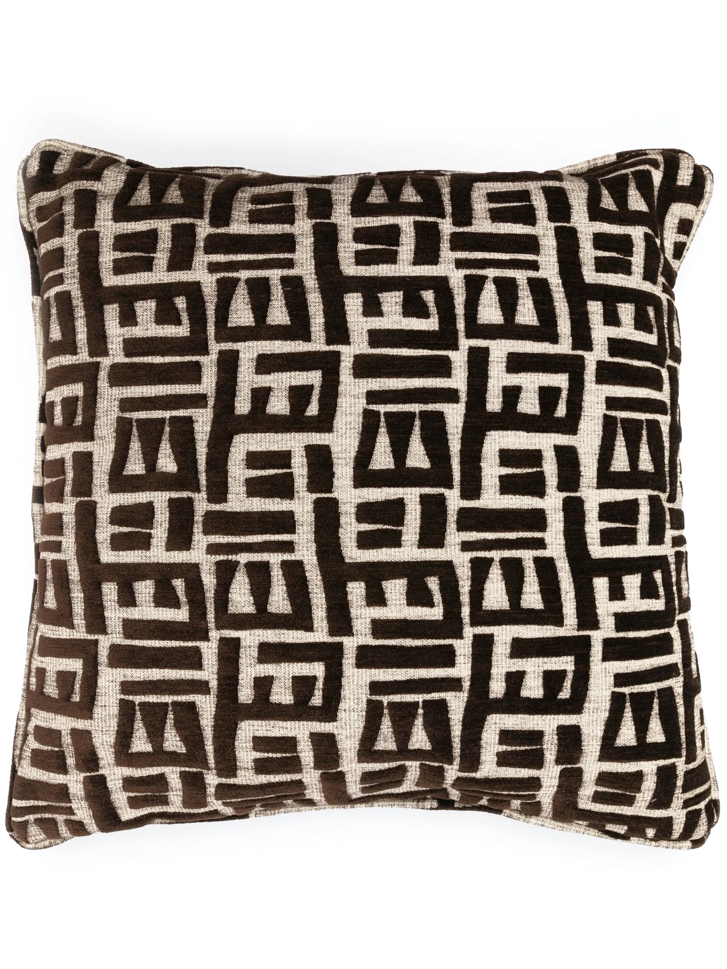 Pierre Frey Tsomba abstract-pattern cushion (H50cm x W50cm x D5cm)