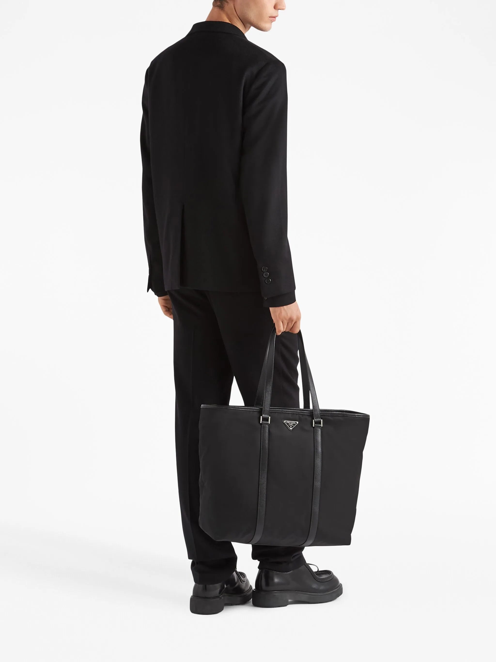 logo-plaque tote bag