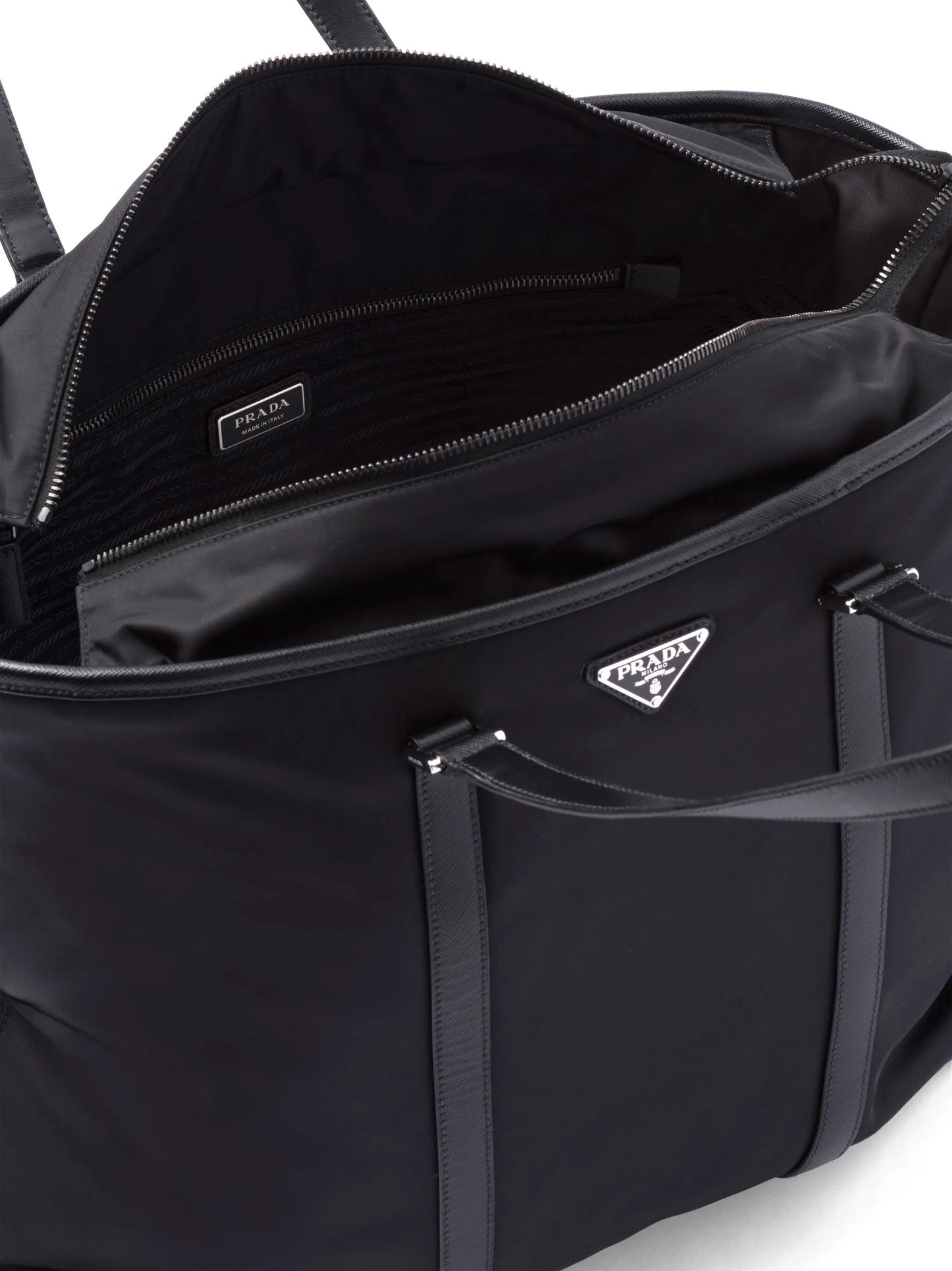 logo-plaque tote bag