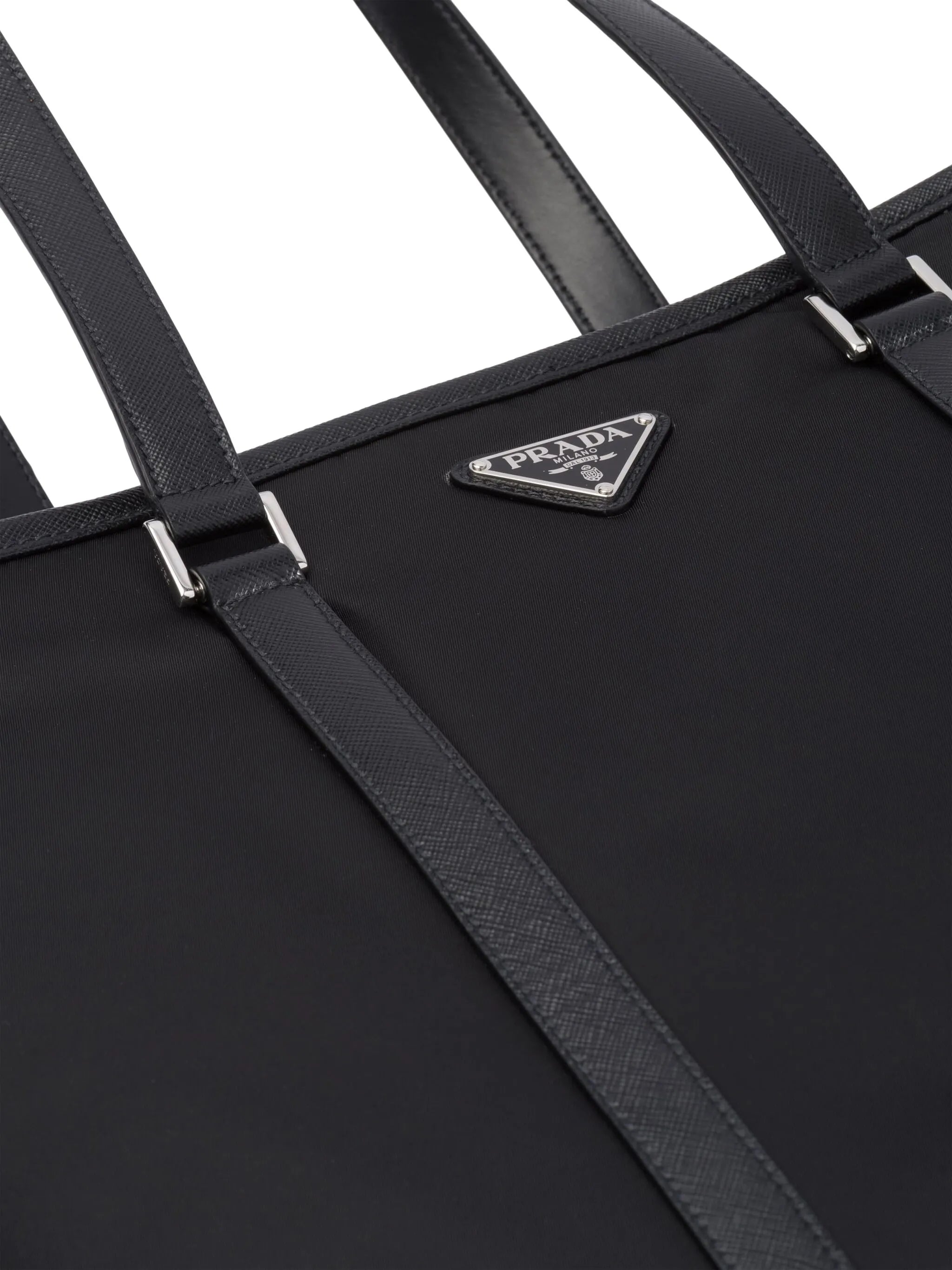 logo-plaque tote bag