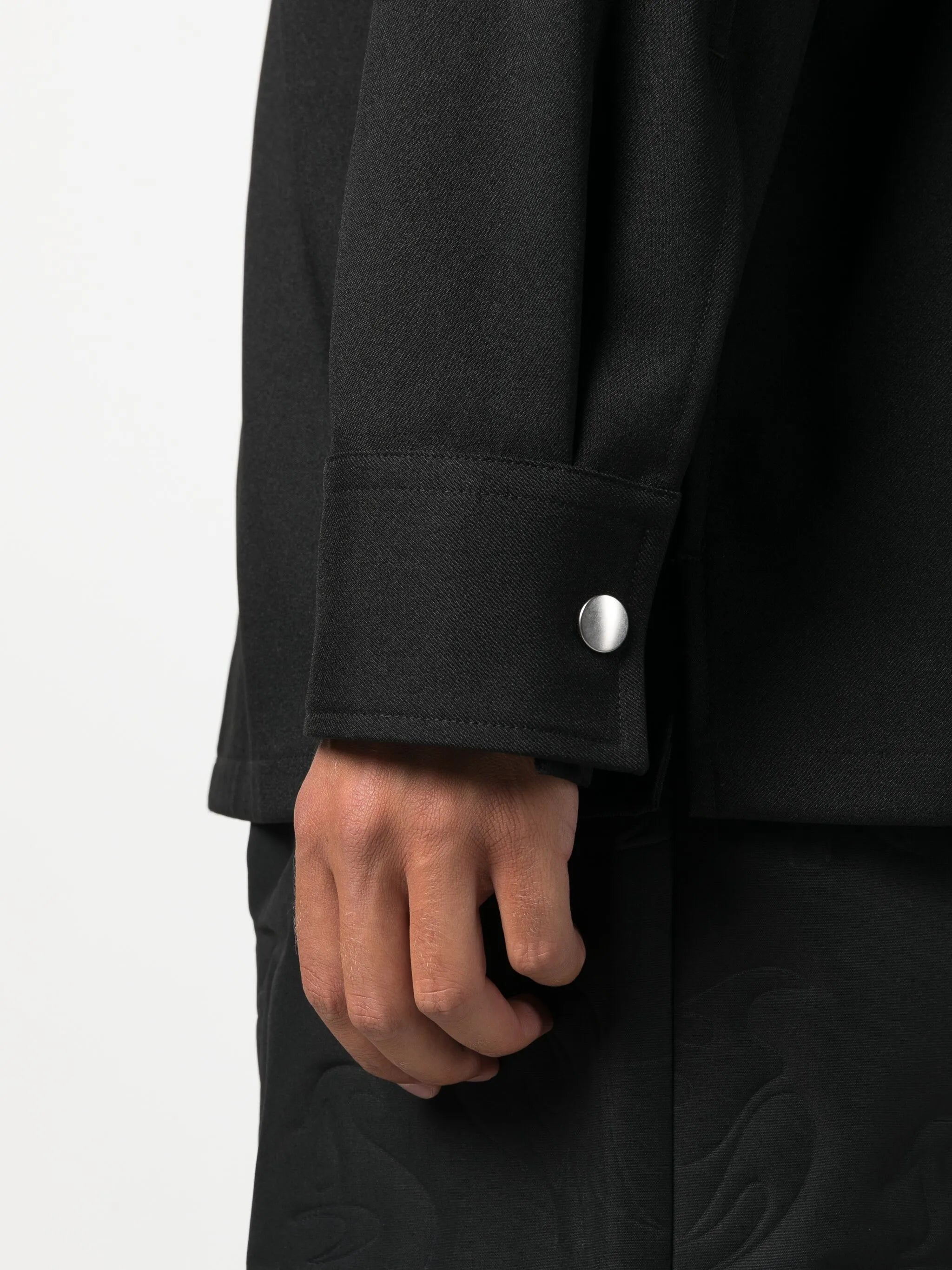 classic-collar shirt jacket