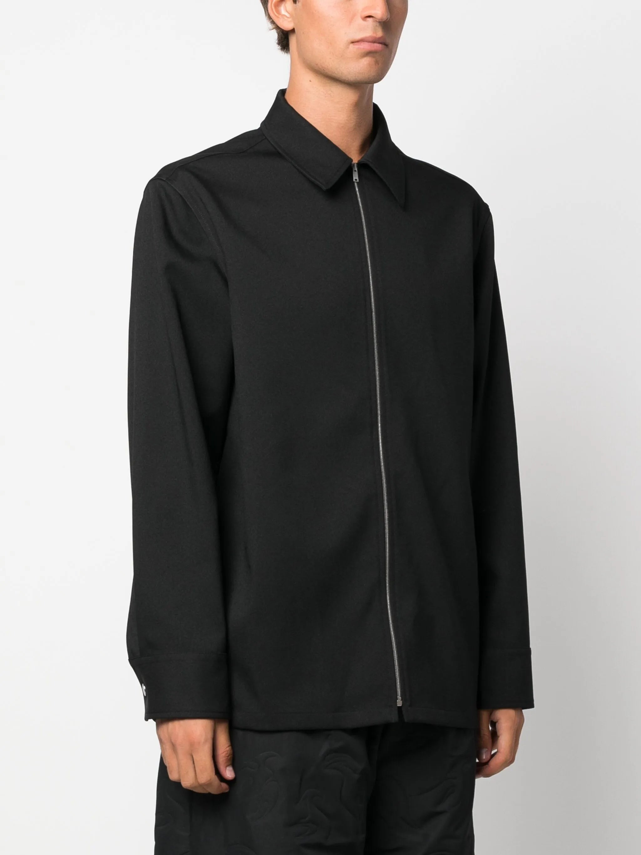 classic-collar shirt jacket