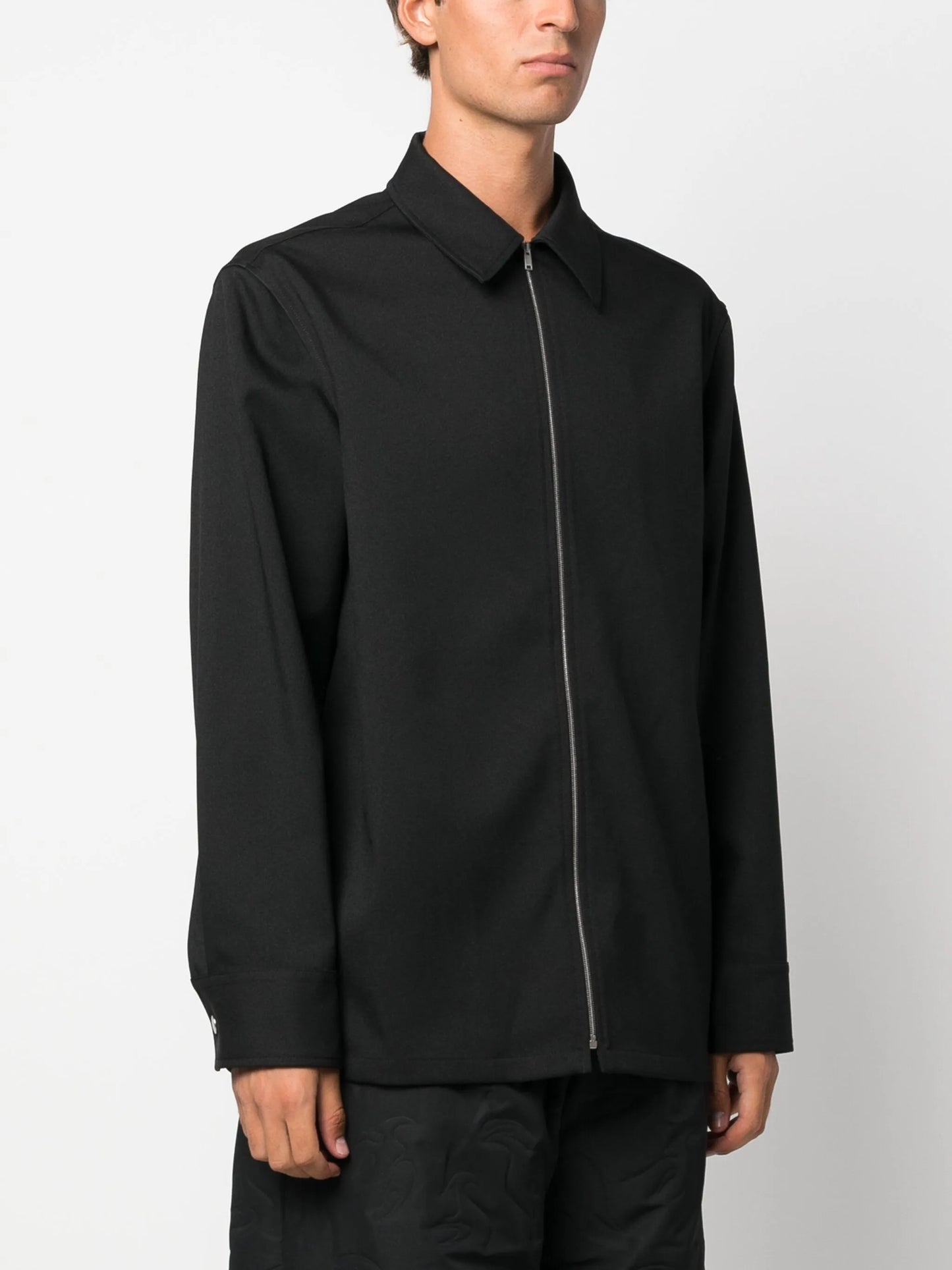 classic-collar shirt jacket