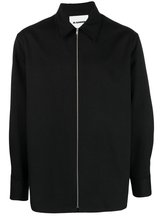 classic-collar shirt jacket