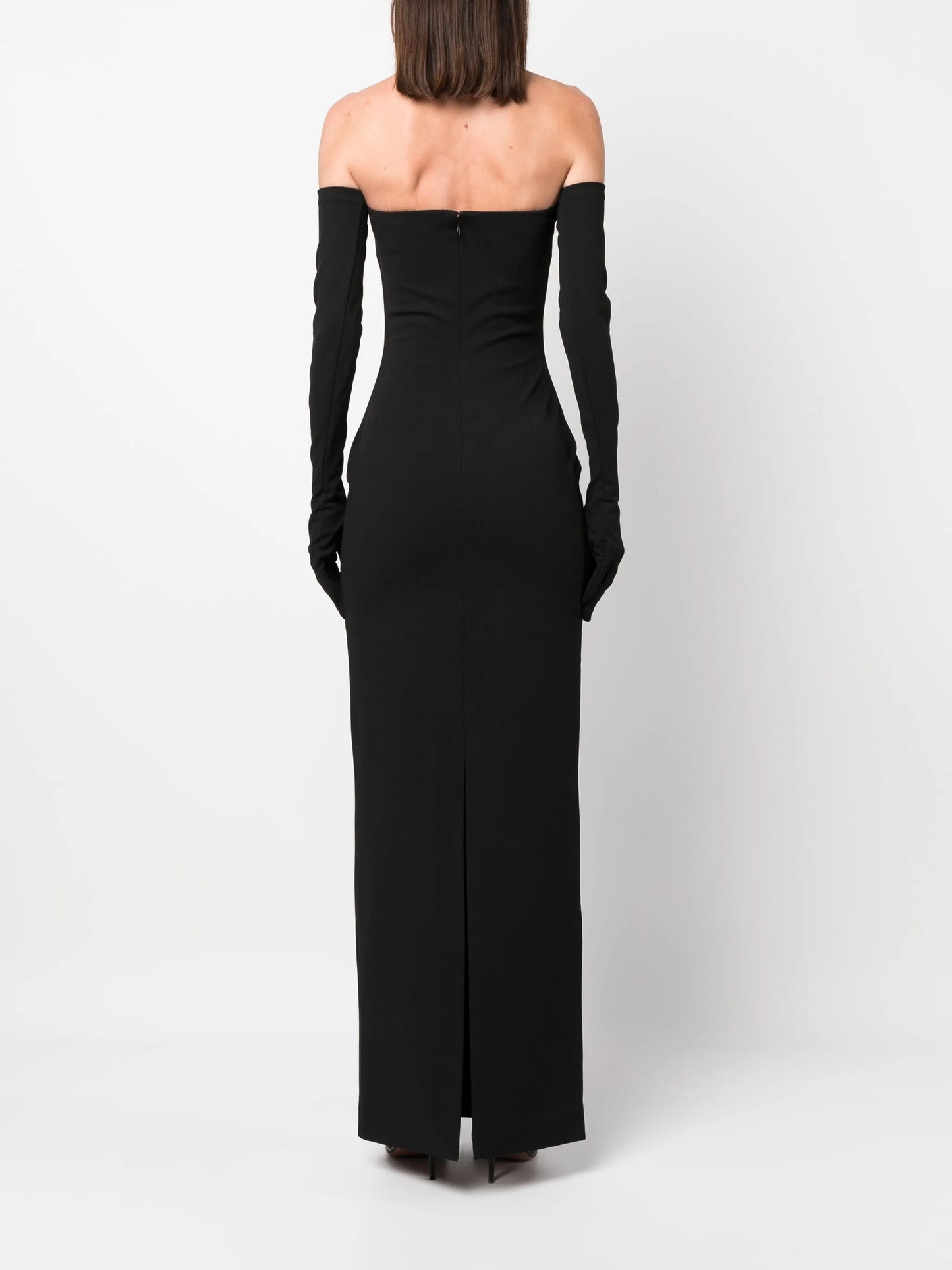 The Tullia strapless gown