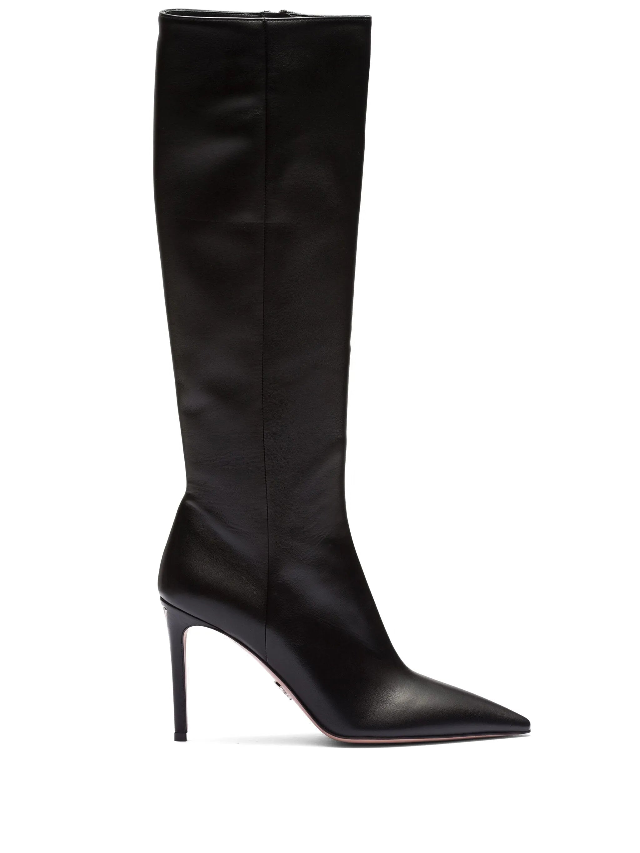 95mm knee-high nappa leather boots