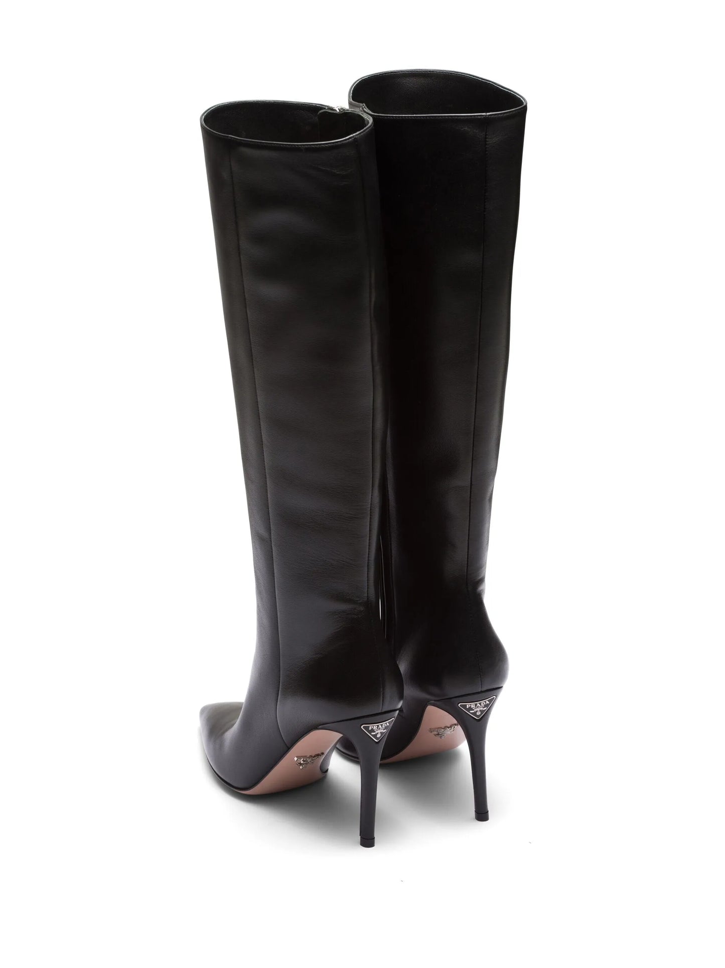 95mm knee-high nappa leather boots