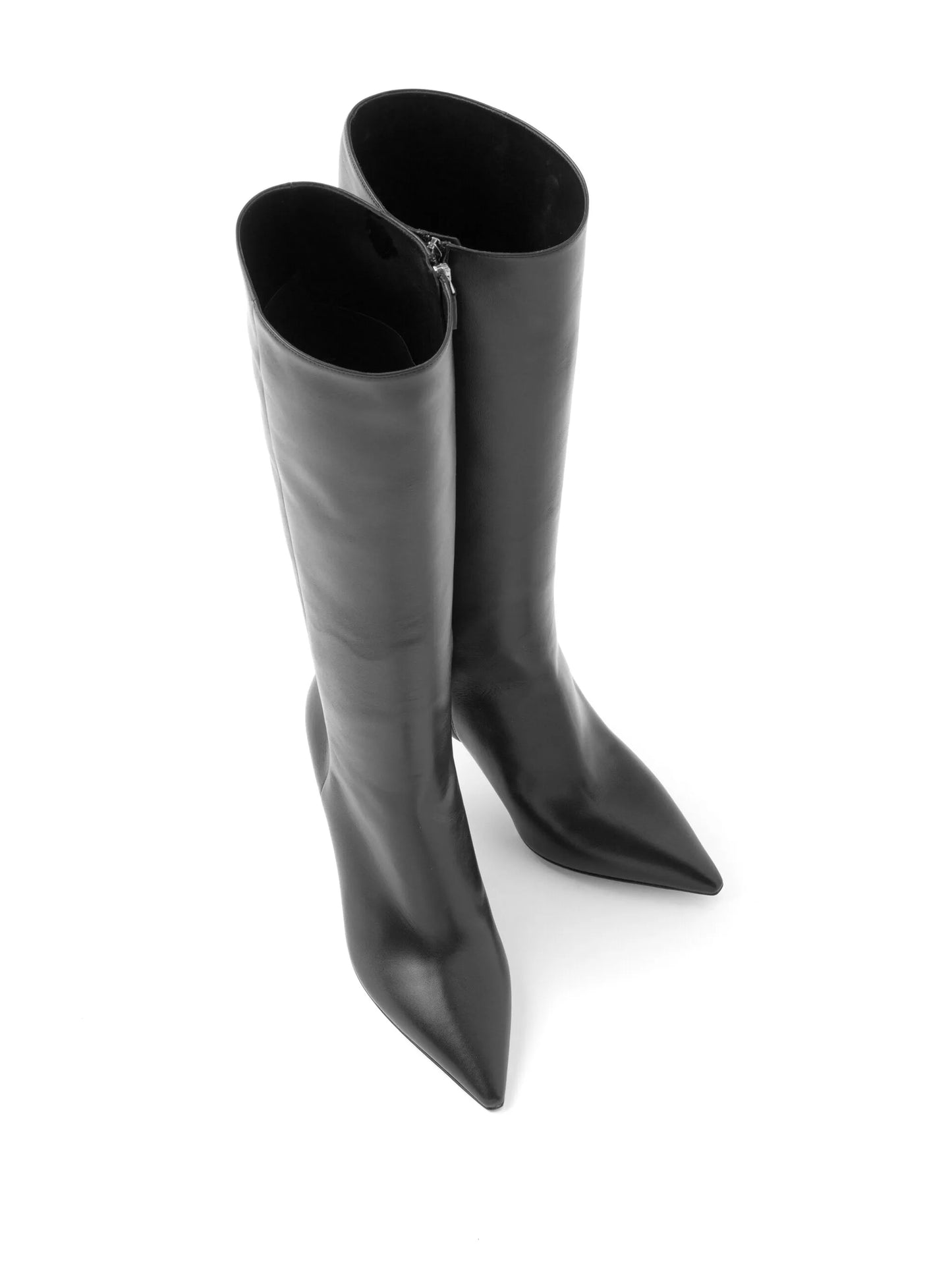 95mm knee-high nappa leather boots