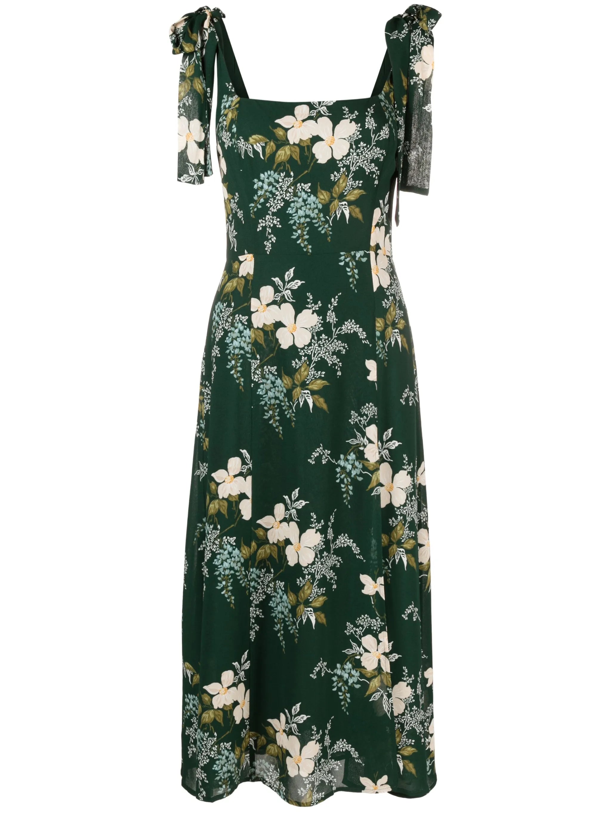 Twilight floral-print midi dress