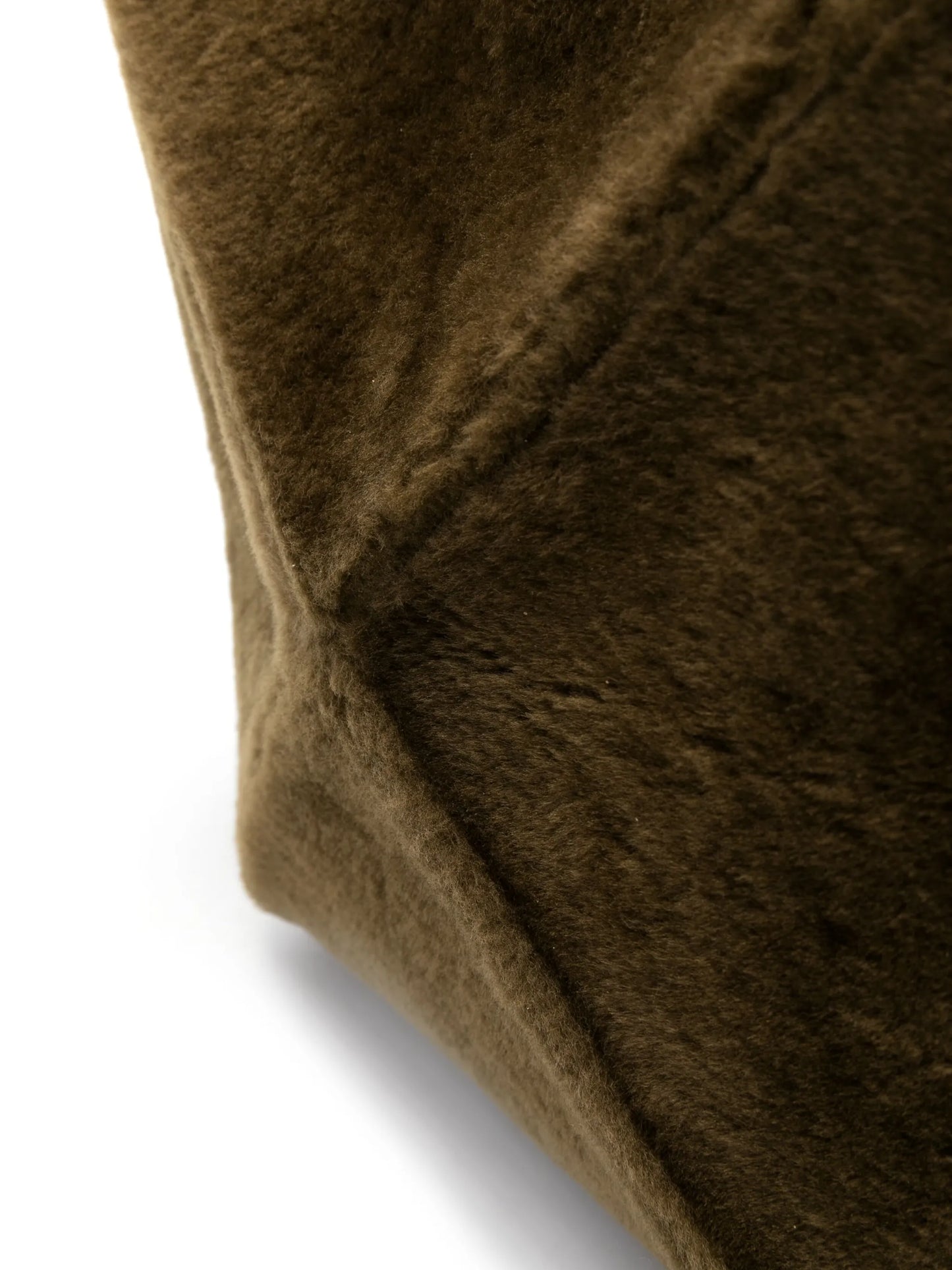 medium Puzzle Fold shearling tote bag