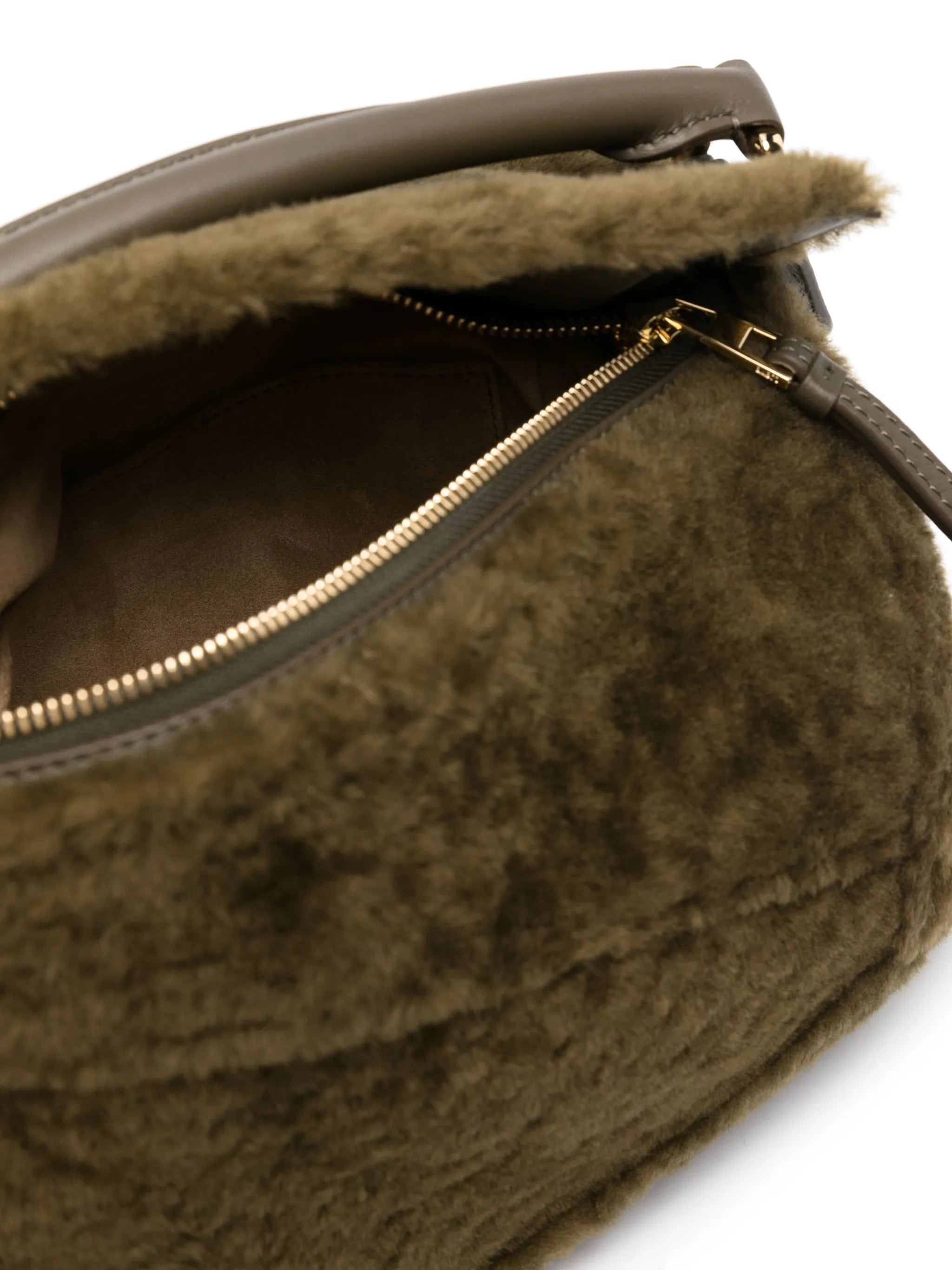 small Puzzle shearling tote bag