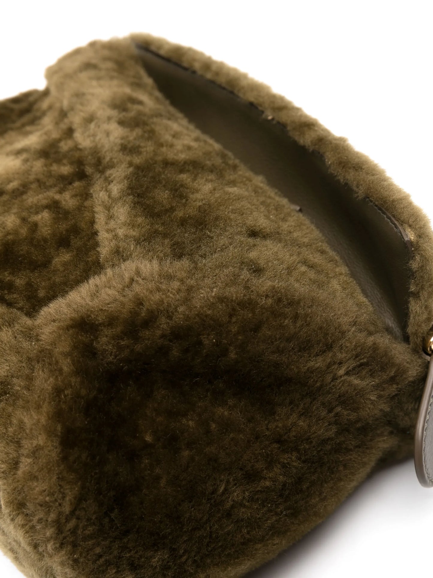 small Puzzle shearling tote bag