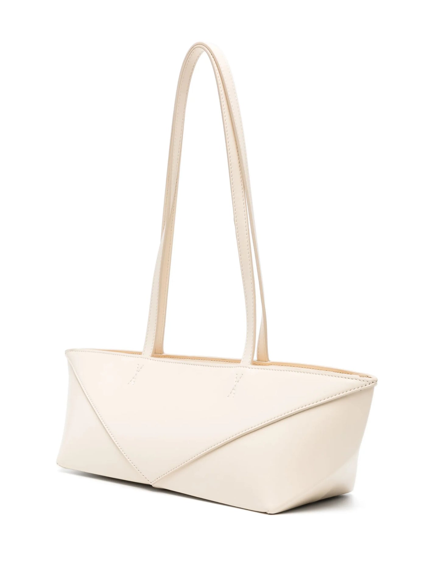 Puzzle Fold leather tote bag