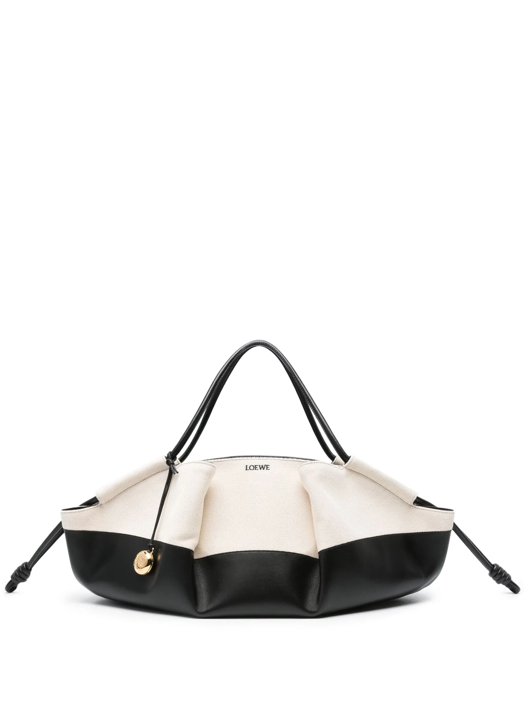 large Paseo two-tone tote bag