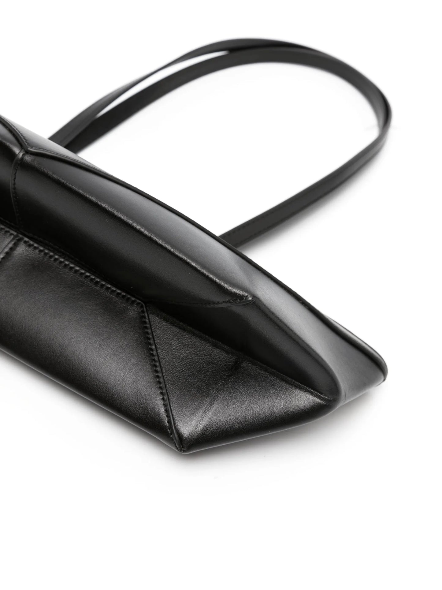 Puzzle Fold leather tote bag