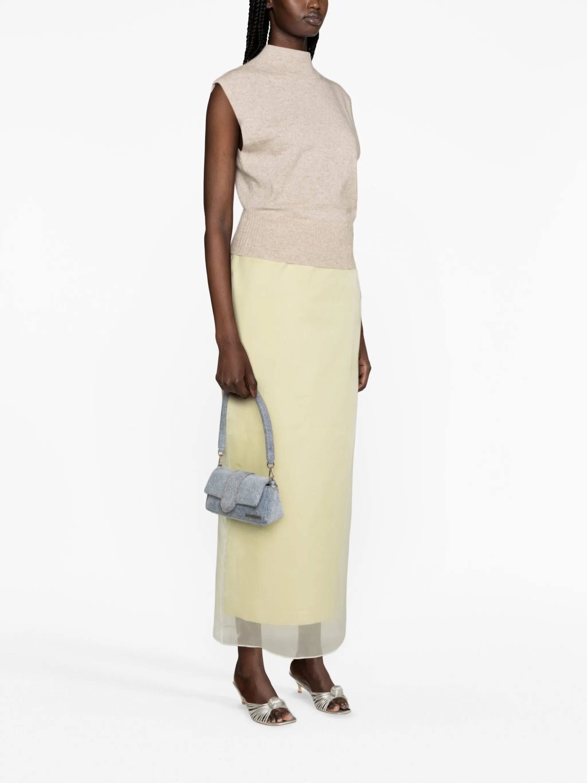 Arco sleeveless knitted top