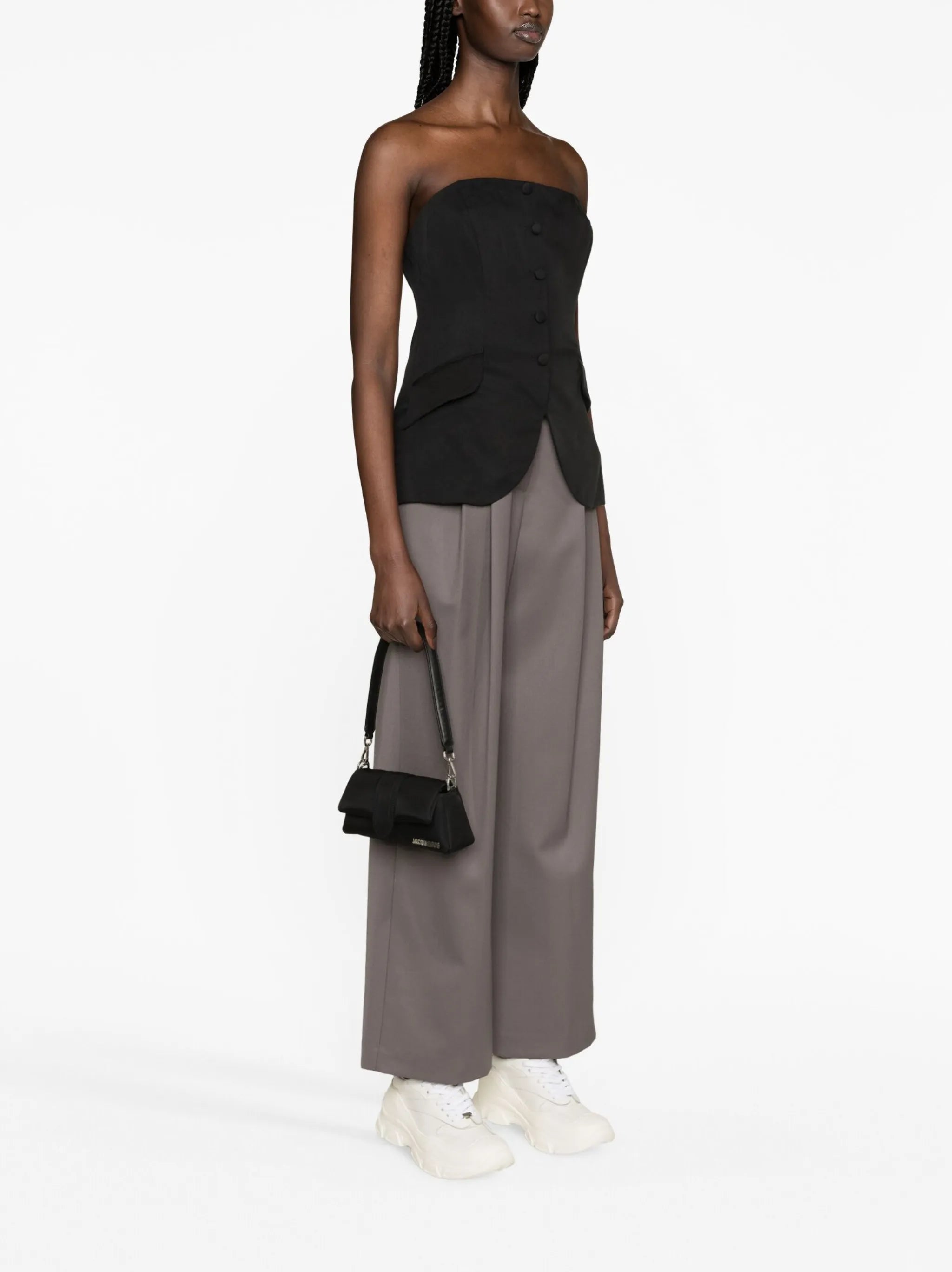 Tonya strapless blazer top