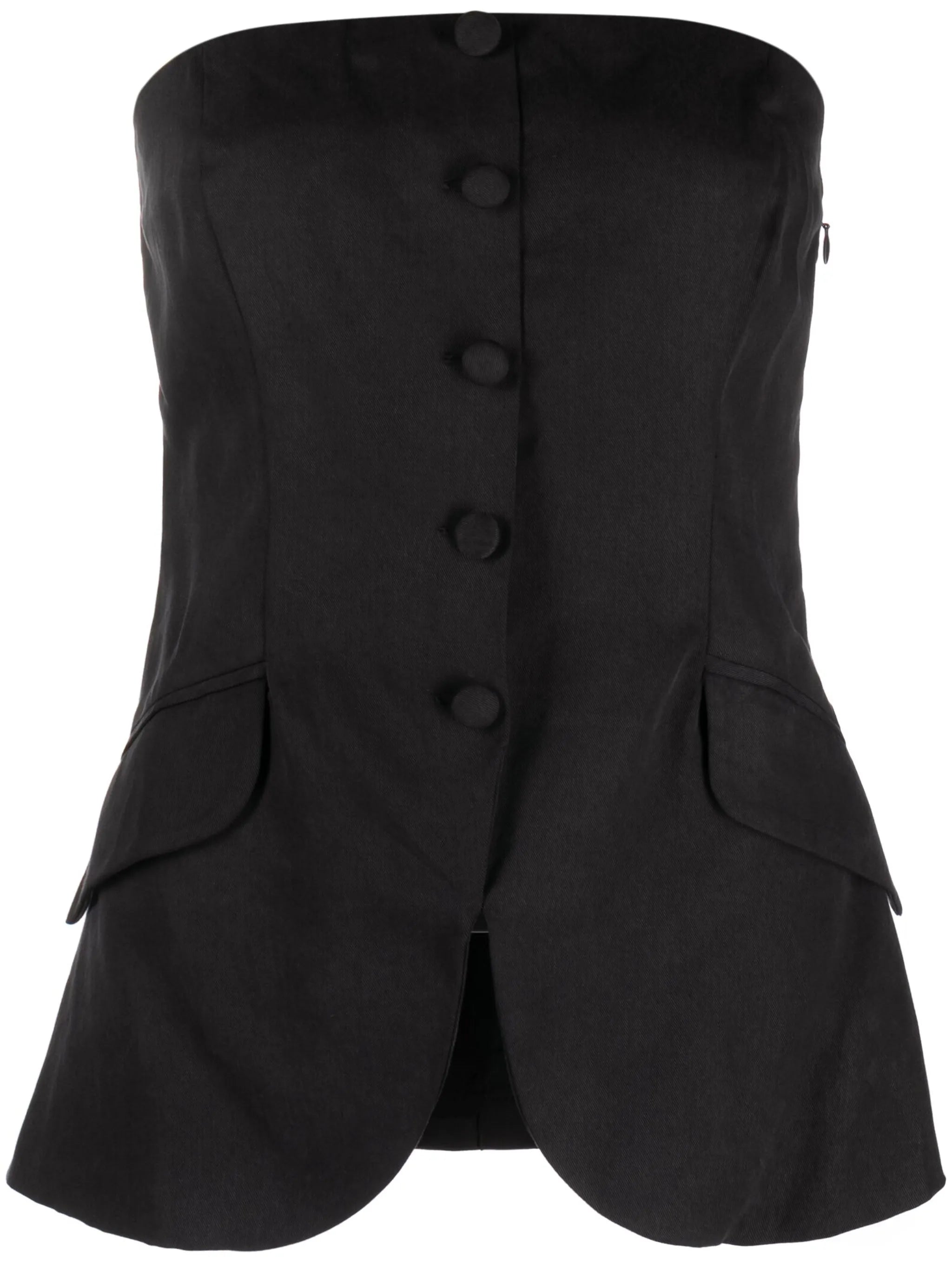 Tonya strapless blazer top