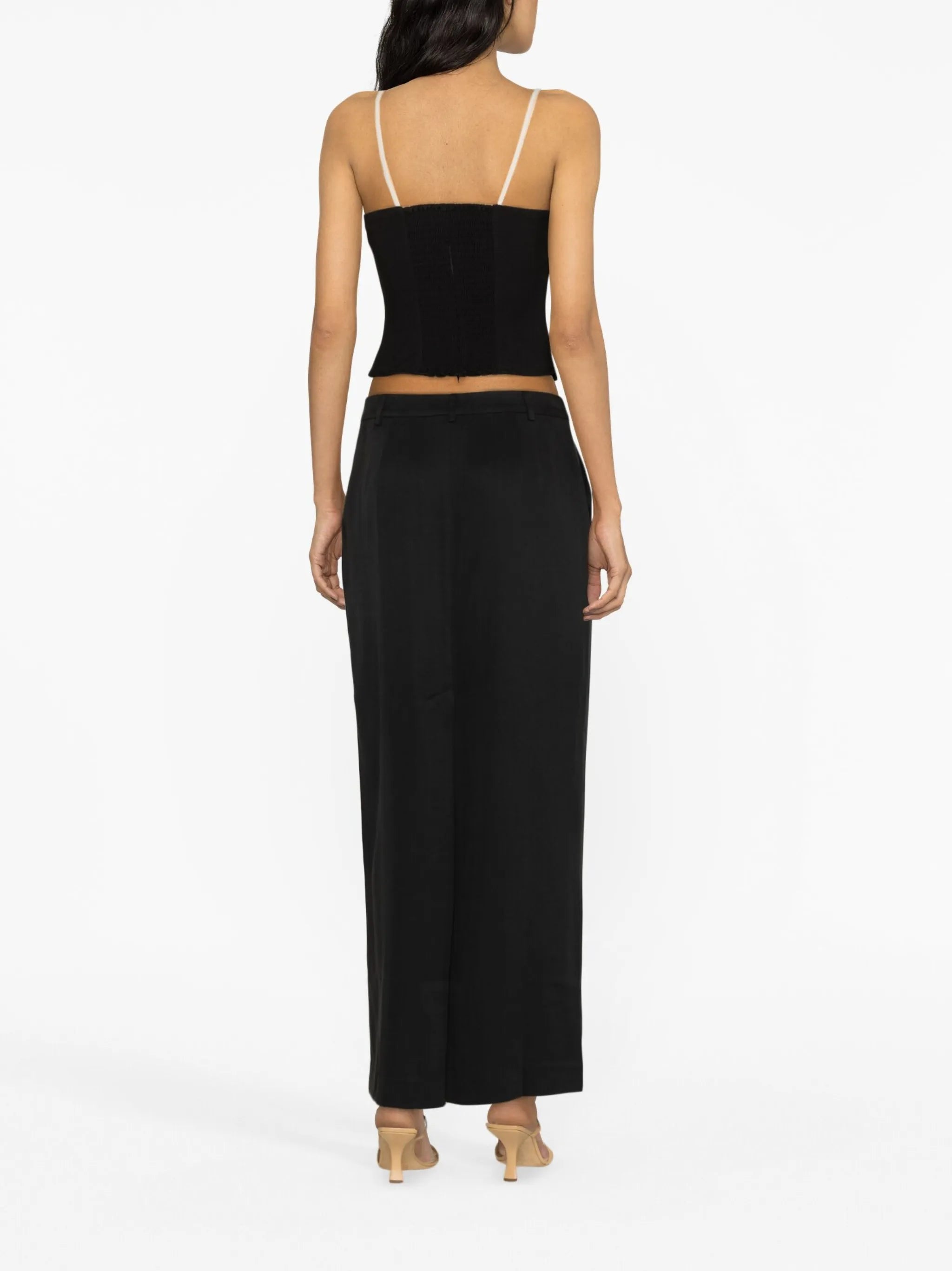Melanie contrast-trimmed tank top
