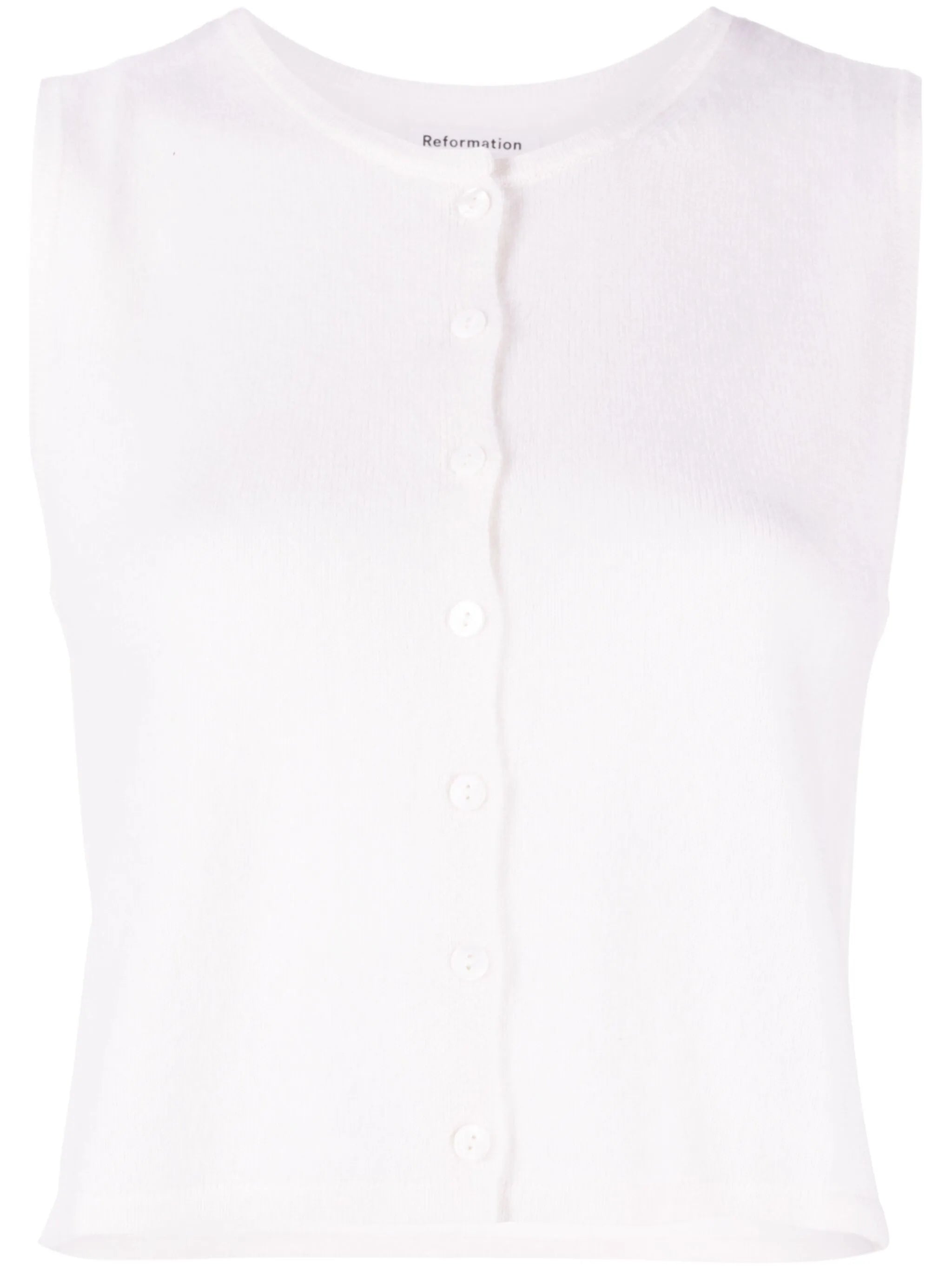 Jace sleeveless cashmere top