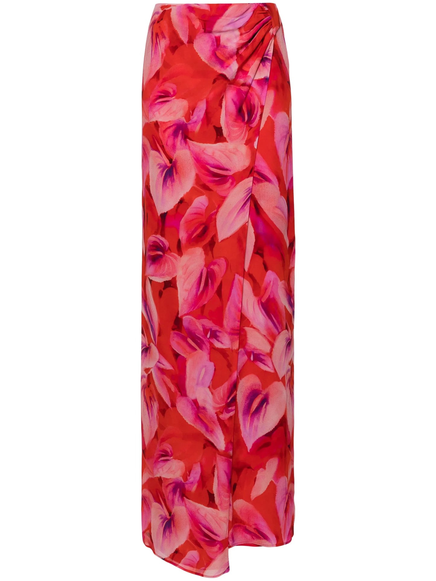 Phoebe floral-print wrap skirt