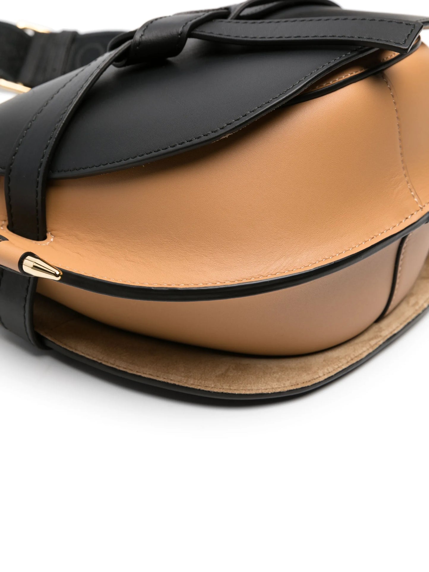 Gate leather crossbody bag