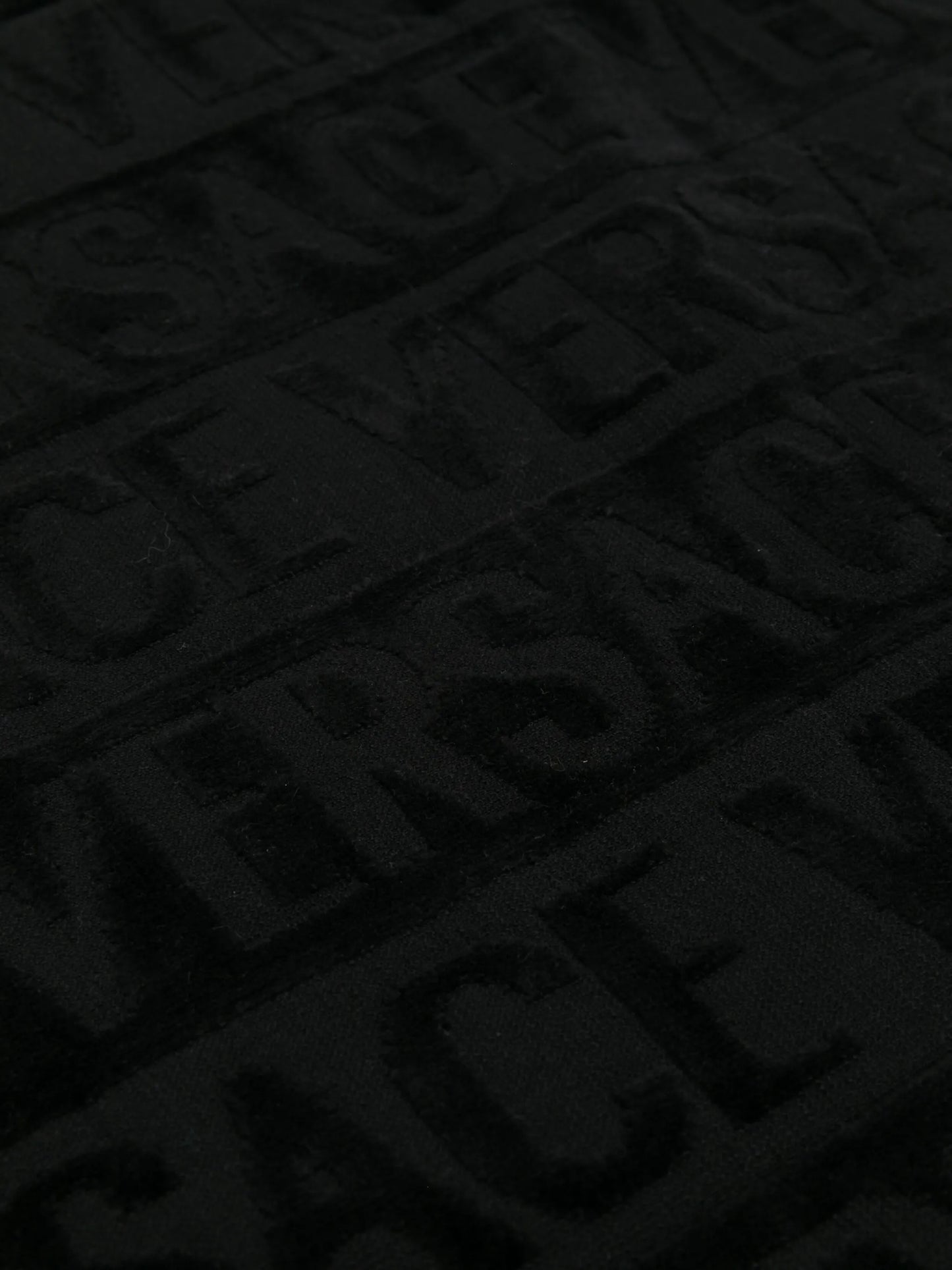 logo-jacquard cotton bathmat (58cm x 80cm)