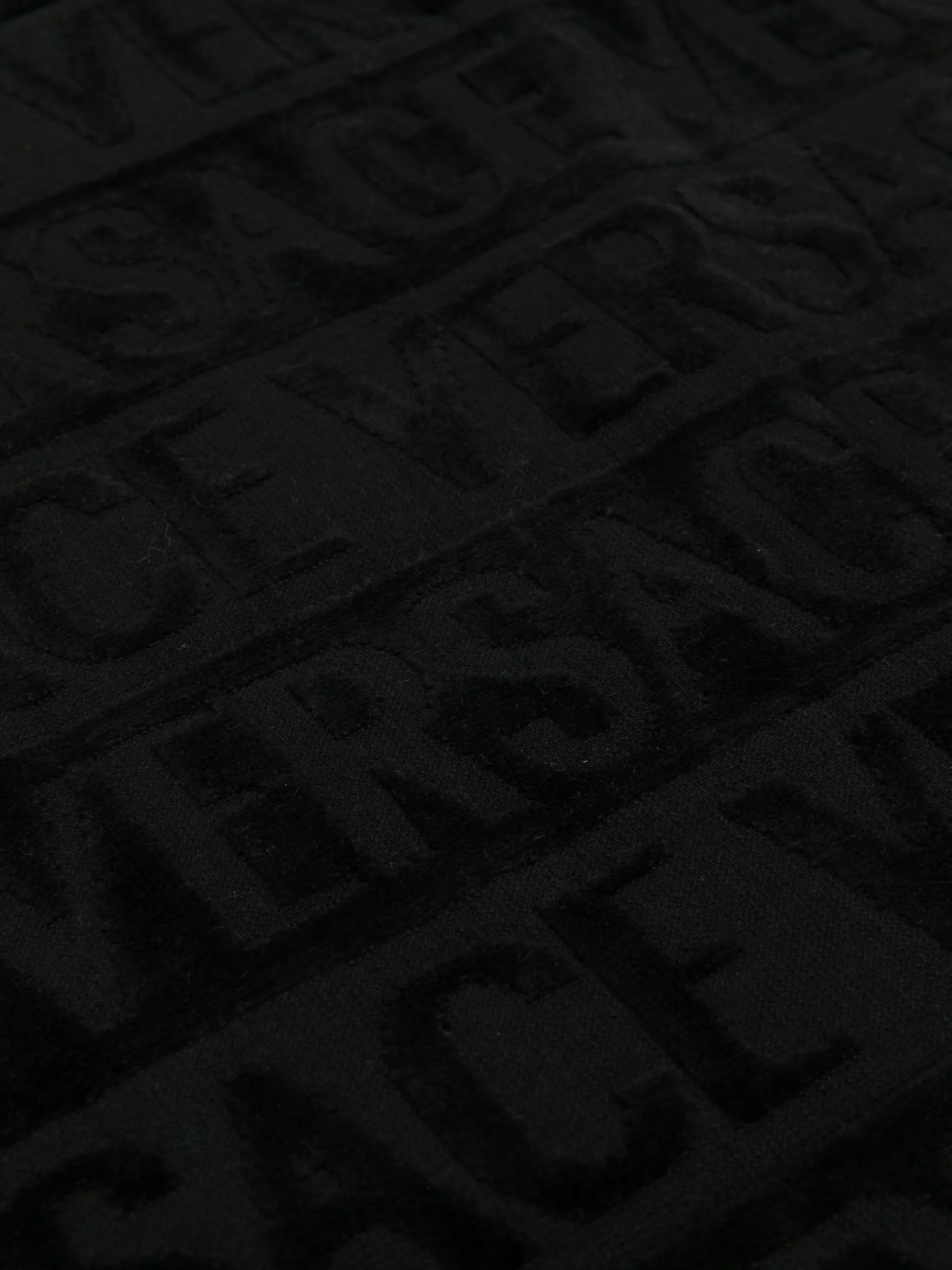 logo-jacquard cotton bathmat (58cm x 80cm)