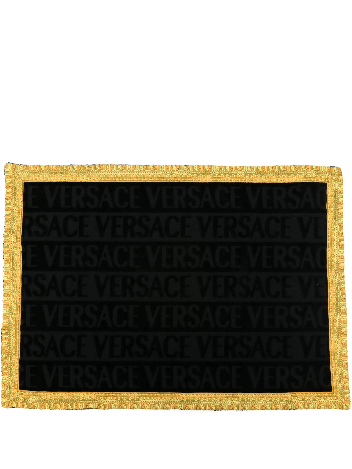 logo-jacquard cotton bathmat (58cm x 80cm)