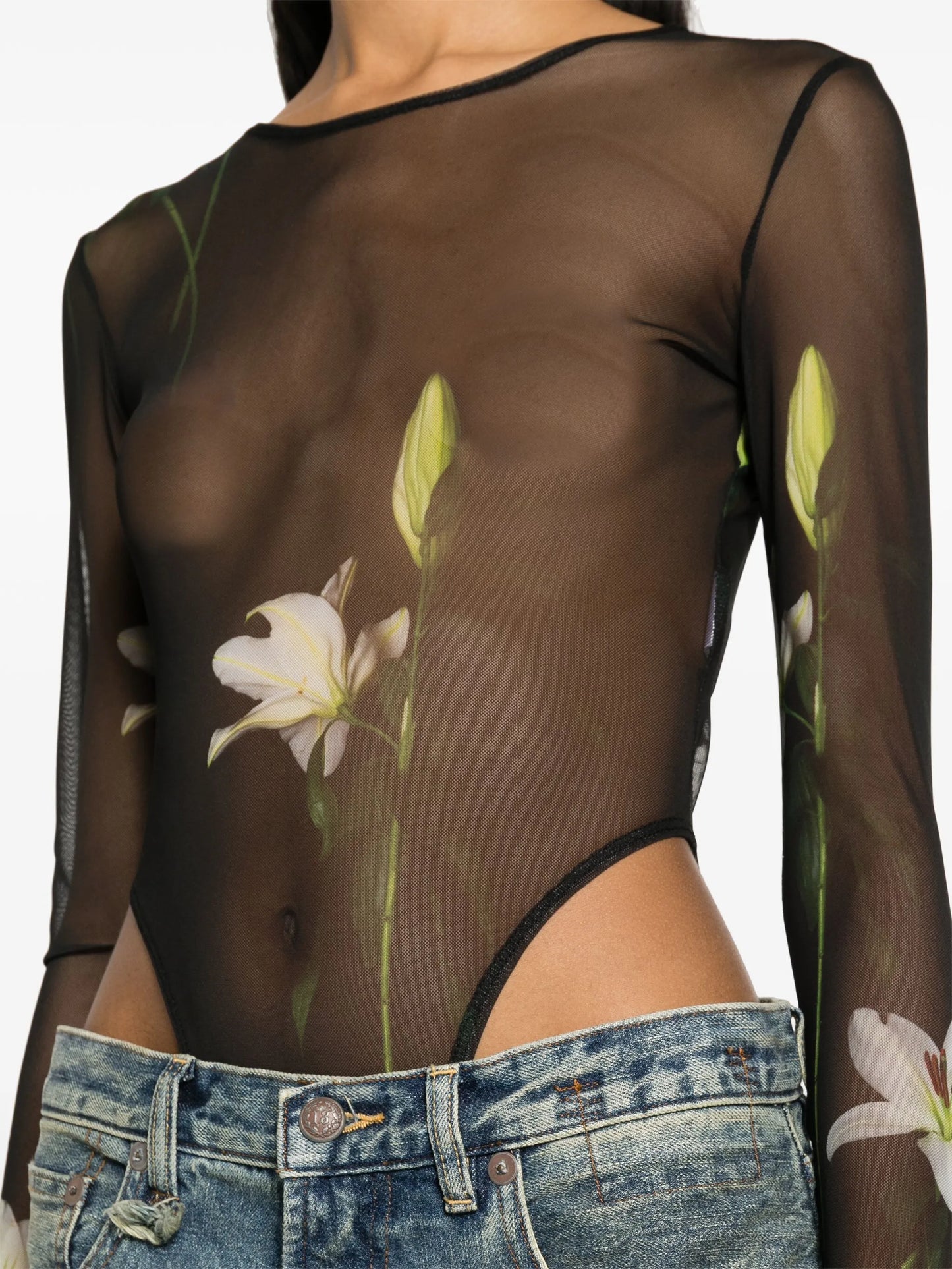 Carly floral-print body