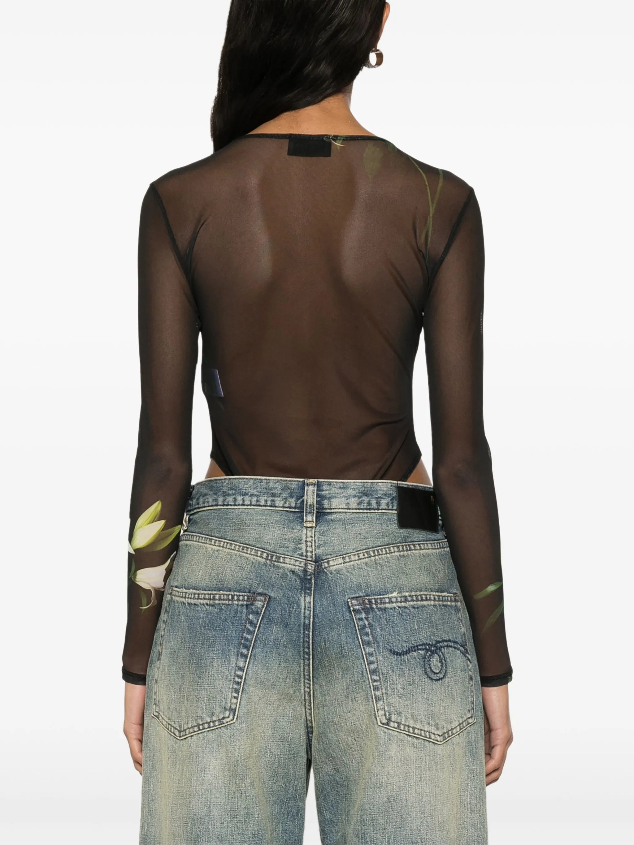 Carly floral-print body